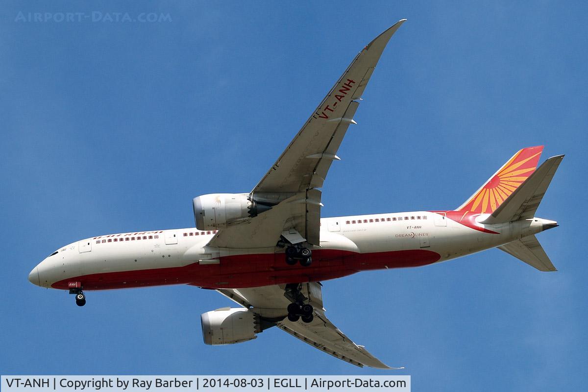 VT-ANH, 2012 Boeing 787-8 Dreamliner C/N 36276, Boeing 787-8 Dreamliner [36276] (Air India) Home~G 03/08/2014. On approach 27R.