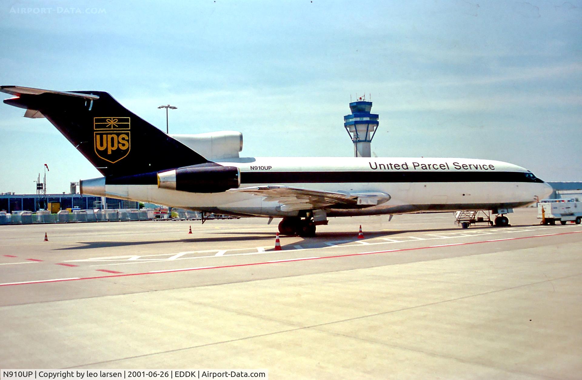 N910UP, 1967 Boeing 727-27C C/N 19117, CGN Cologne 26.6.01