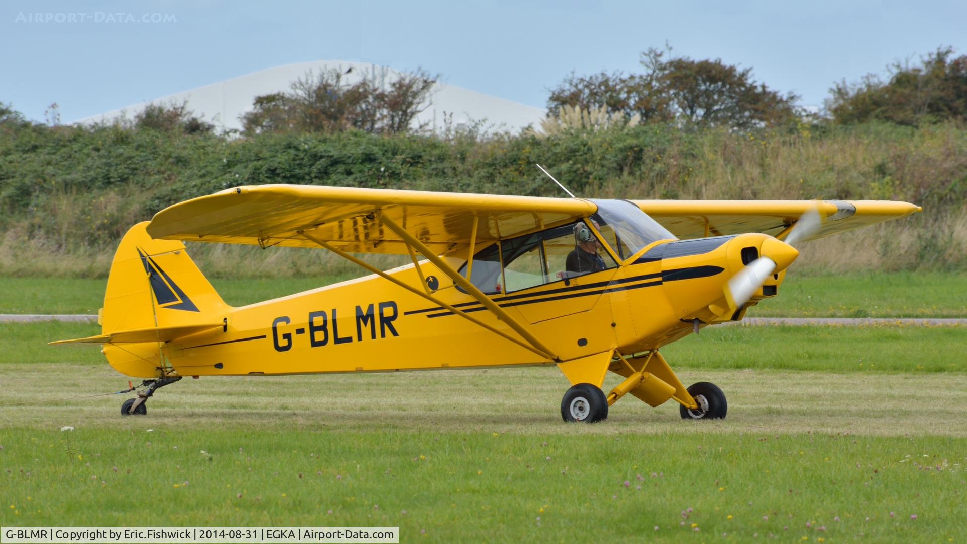 G-BLMR, 1953 Piper L-18C Super Cub (PA-18-95) C/N 18-2057, 2. G-BLMR at the superb 25th Anniversary RAFA Shoreham Airshow.