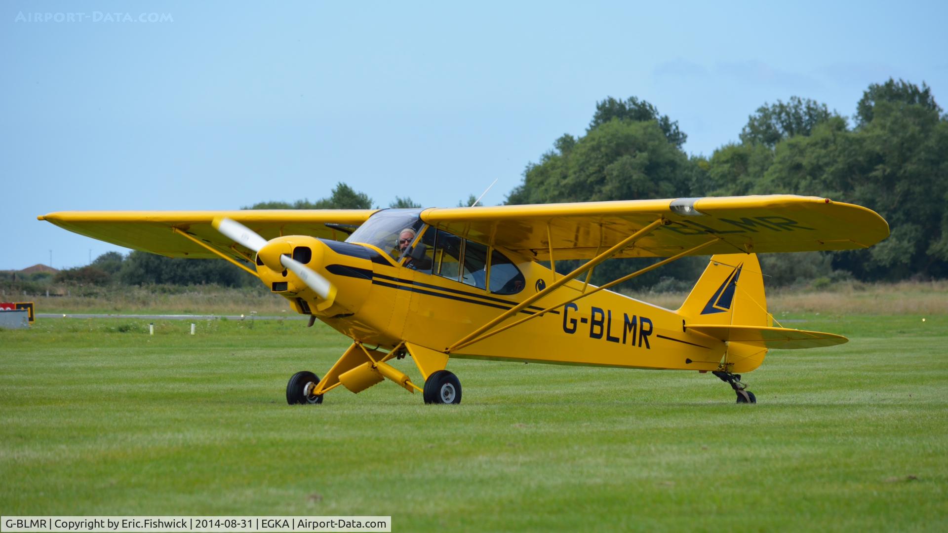 G-BLMR, 1953 Piper L-18C Super Cub (PA-18-95) C/N 18-2057, 3. G-BLMR at the superb 25th Anniversary RAFA Shoreham Airshow.