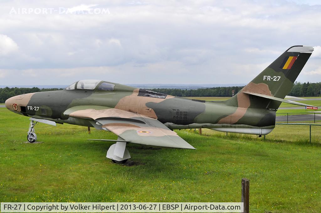 FR-27, 1955 Republic RF-84F Thunderflash C/N Not found (51-1922), at Spa