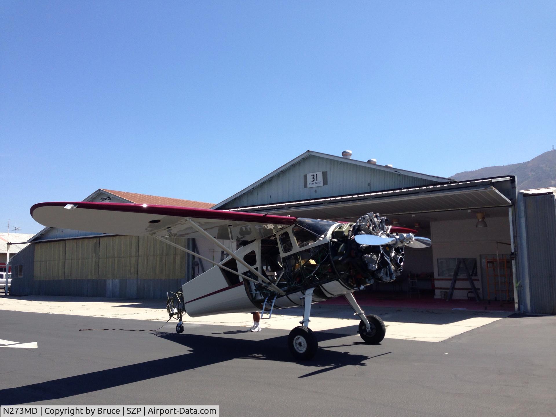 N273MD, 2008 Dickenson Howard DGA-21 (Replicate) C/N 001, Out of paint shop