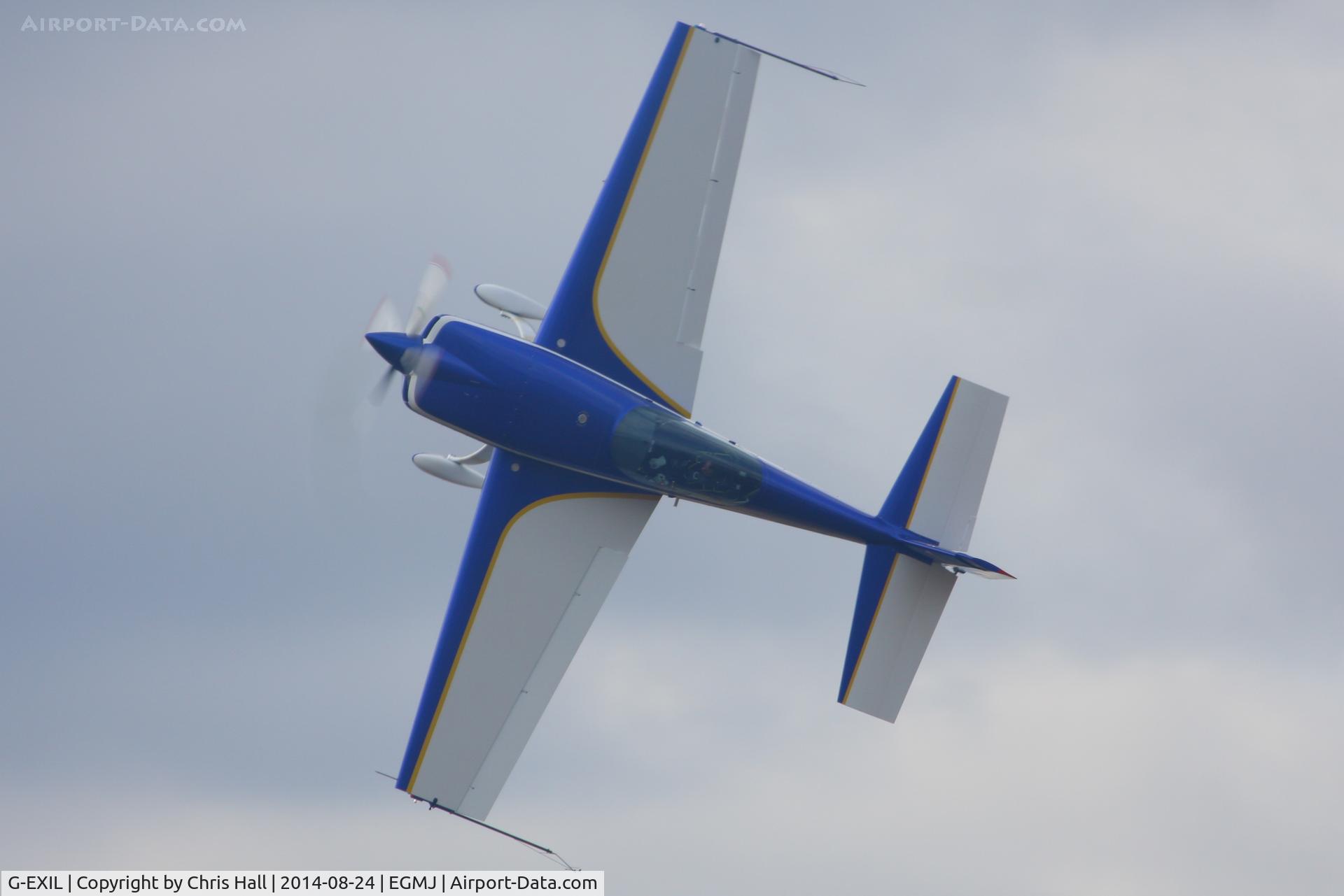 G-EXIL, 2010 Extra EA-300S C/N 1036, at the Little Gransden Airshow 2014
