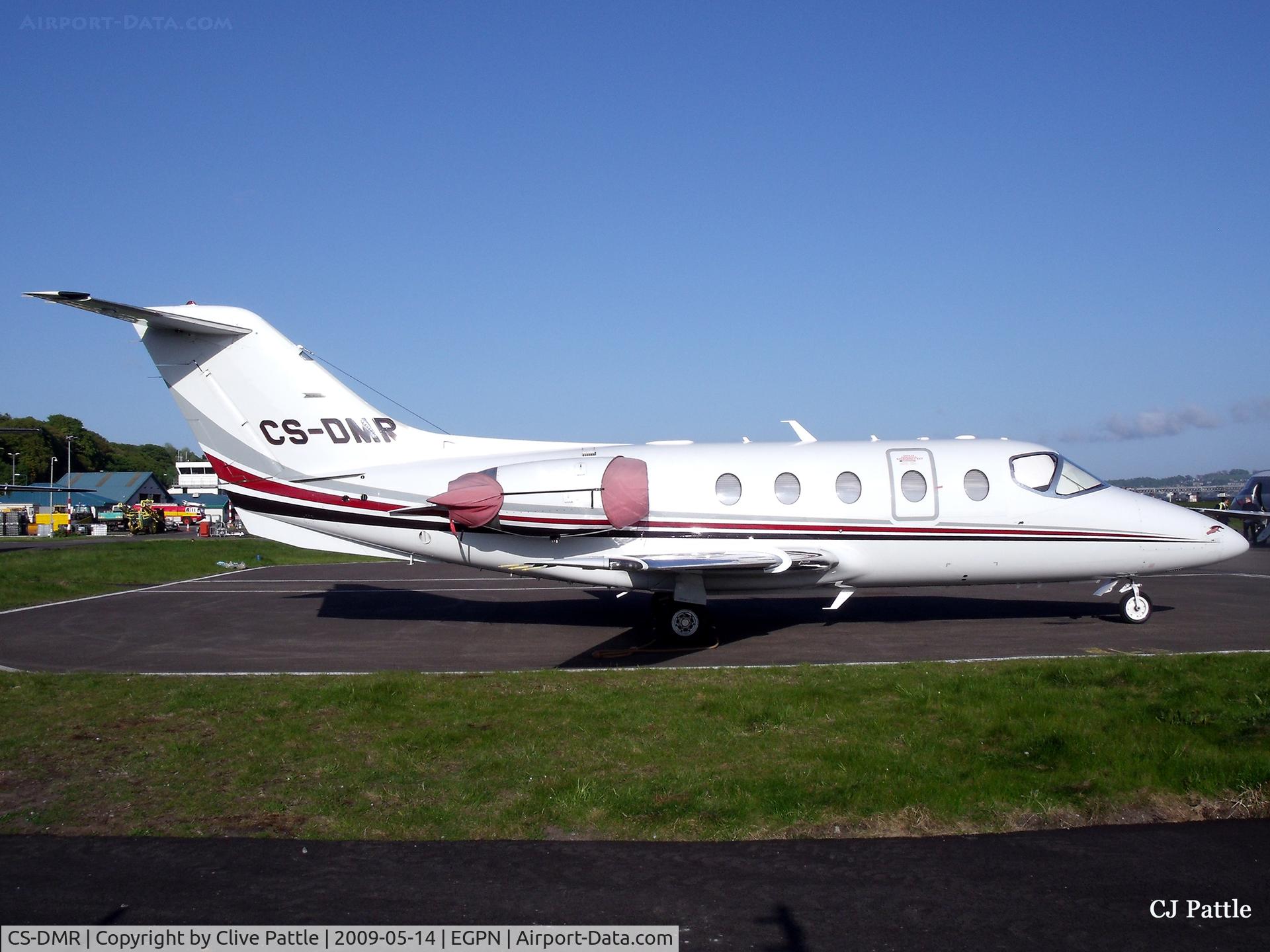CS-DMR, 2007 Hawker Beechcraft 400A Beechjet Beechjet C/N RK-516, Overnight stop for Netjets CS-DMR at Dundee