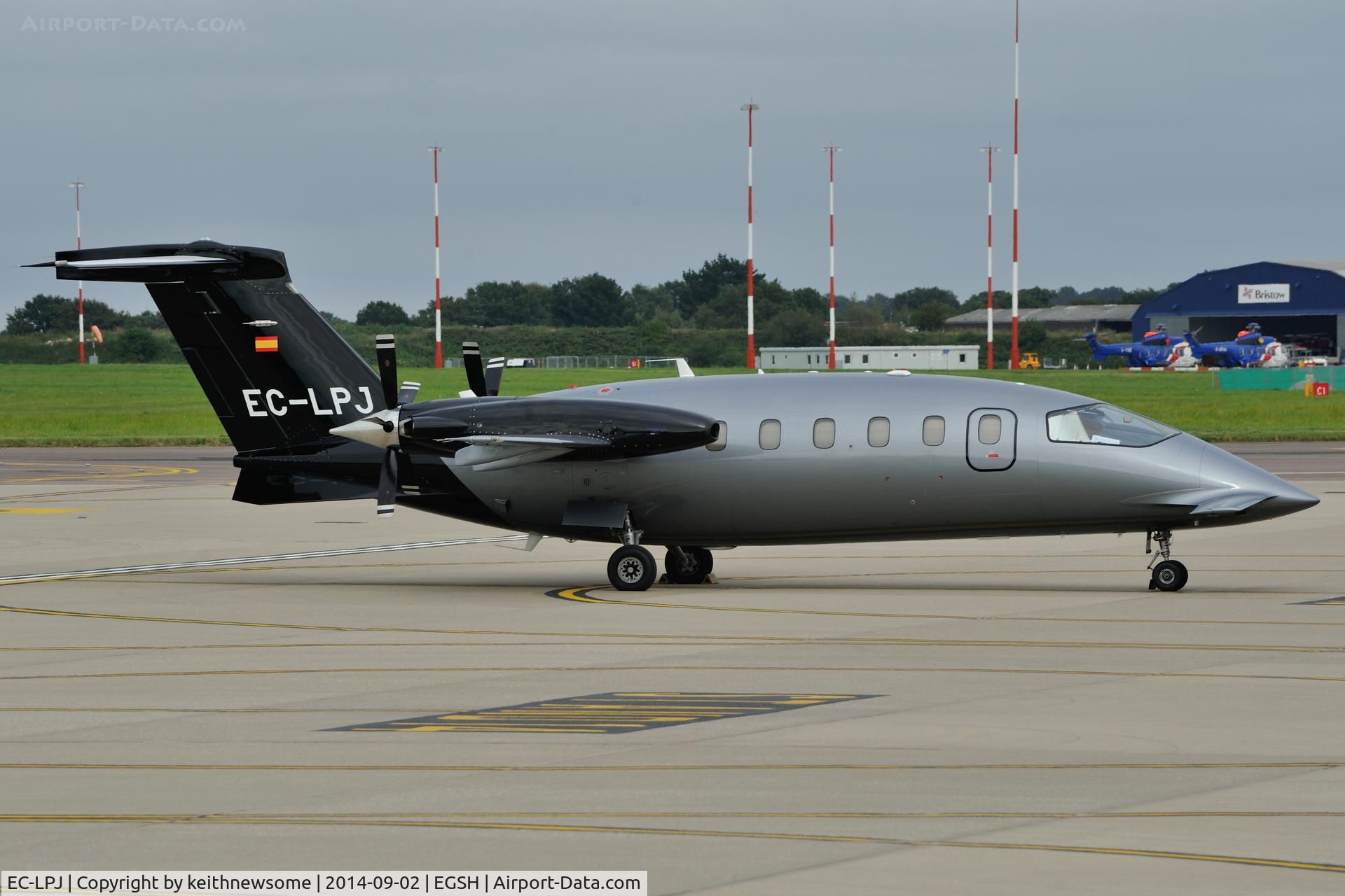 EC-LPJ, 2011 Piaggio P-180 Avanti II C/N 1223, Nice Spanish Visitor.