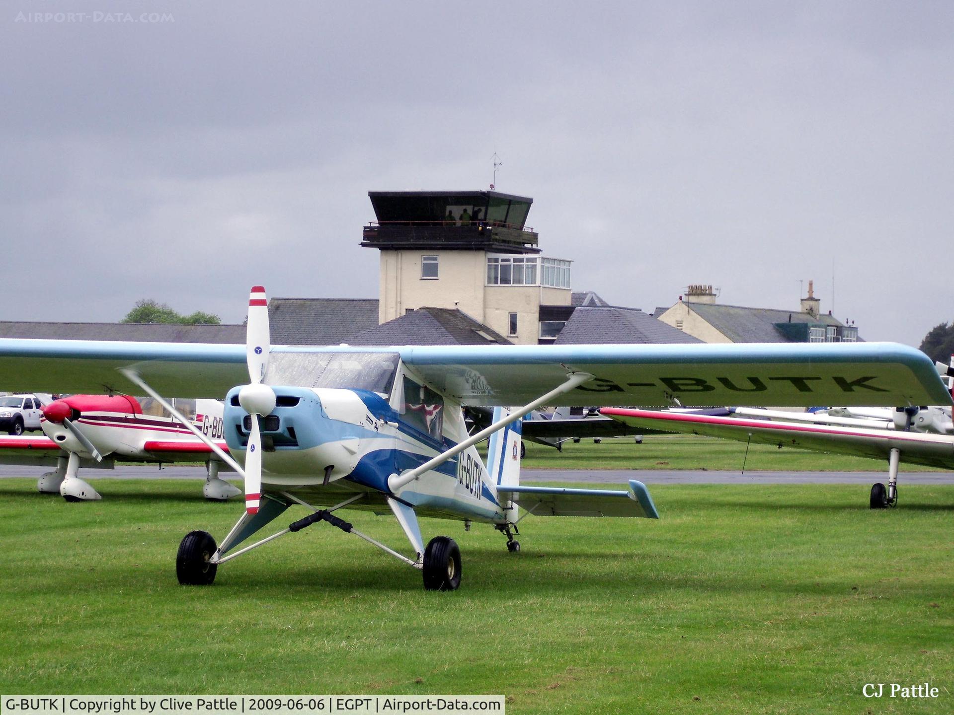 G-BUTK, 1993 Murphy Rebel C/N PFA 232-12091, Displayed at the Central Scotland Air Show at Perth (EGPT) June 2009