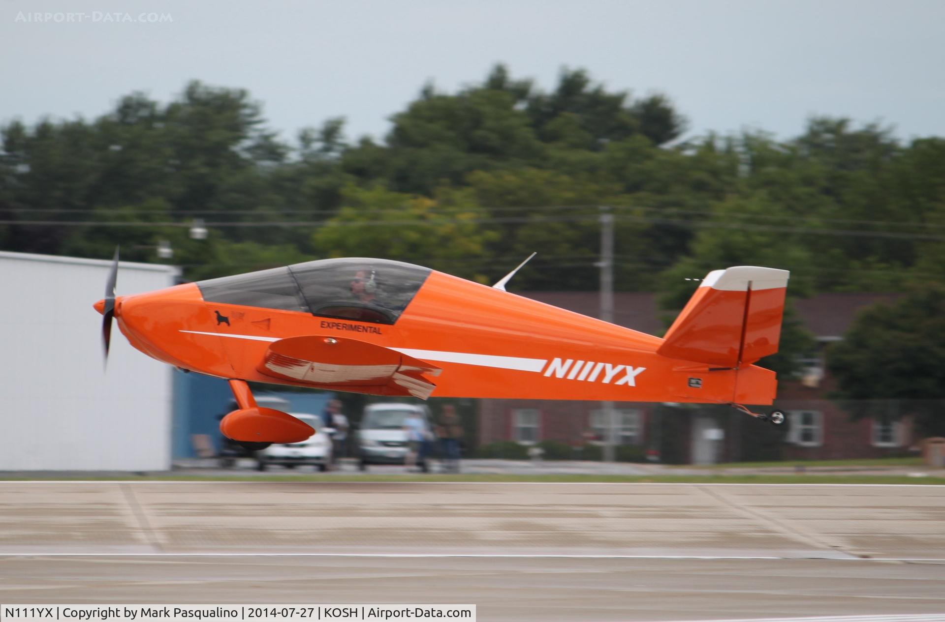 N111YX, Sonex Waiex C/N W0082, Waiex