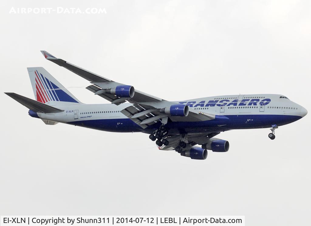 EI-XLN, 2001 Boeing 747-412 C/N 28029, Landing rwy 07R