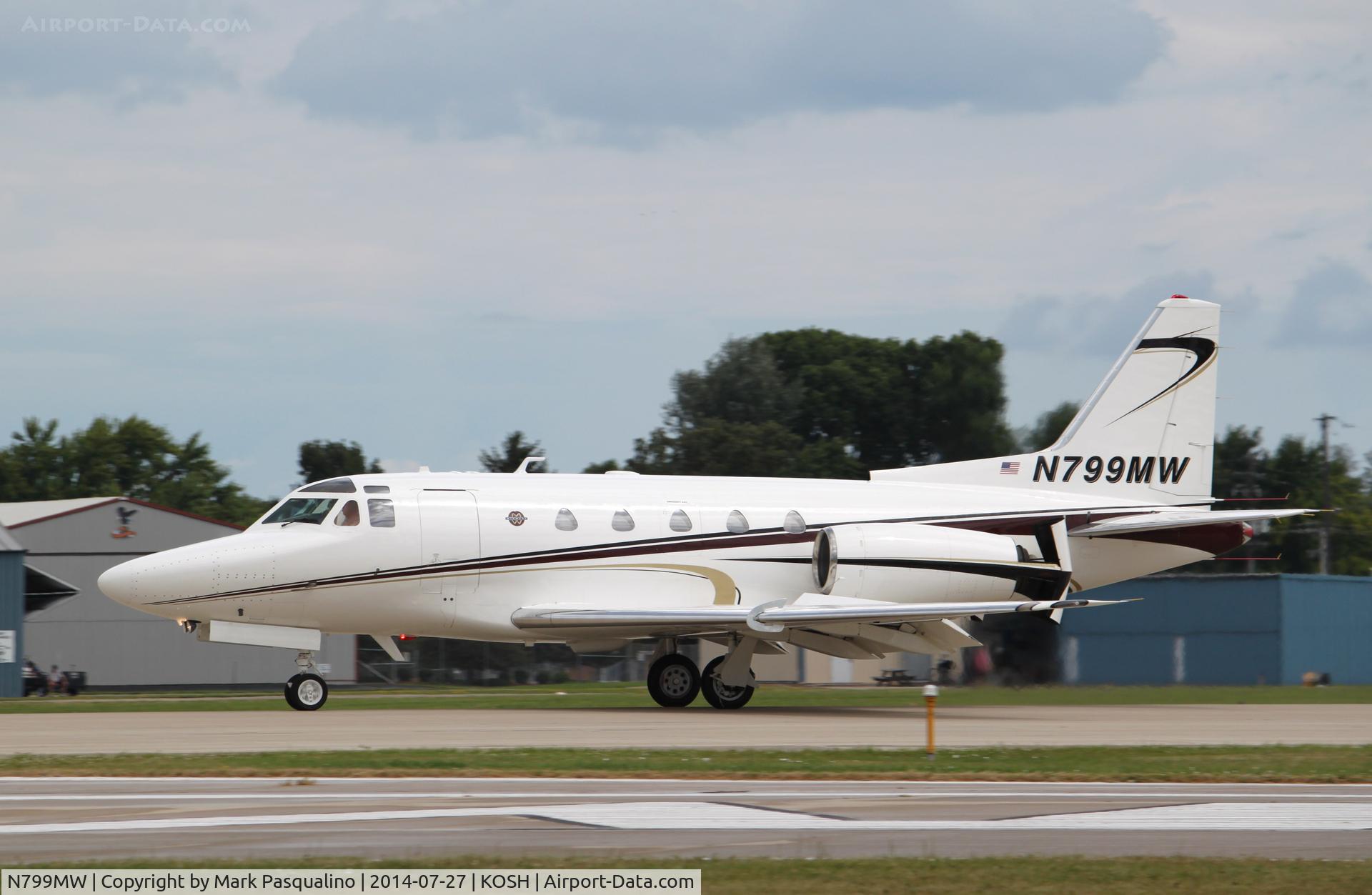 N799MW, 1980 Rockwell International NA-265-65 Sabreliner 65 C/N 465-42, Sabreliner 65