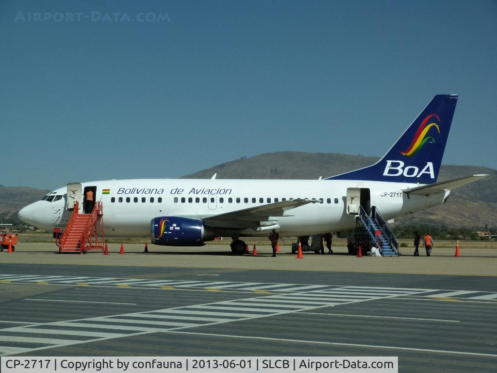 CP-2717, 1990 Boeing 737-53A C/N 24788, BOA CP-2717 in Cochabamba airport