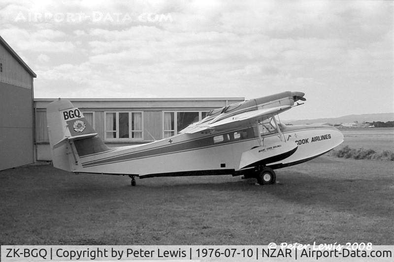 ZK-BGQ, 1944 Grumman G-44 Widgeon C/N 1391, Mt Cook & Southern Lakes Tourist Co.Ltd., Timaru