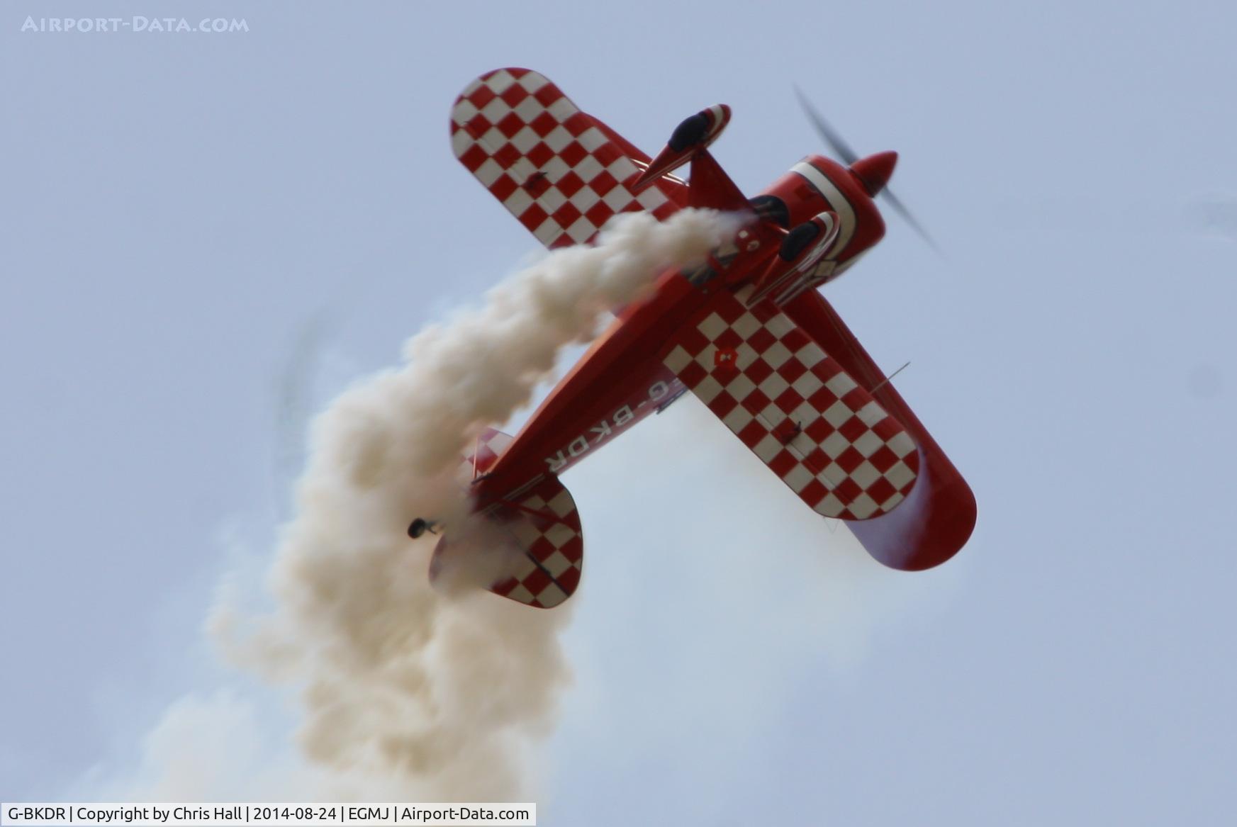 G-BKDR, 1982 Pitts S-1S Special C/N PFA 009-10654, at the Little Gransden Airshow 2014