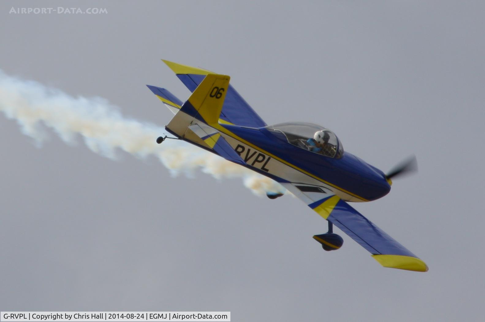 G-RVPL, 2006 Vans RV-8 C/N PFA 303-13885, at the Little Gransden Airshow 2014