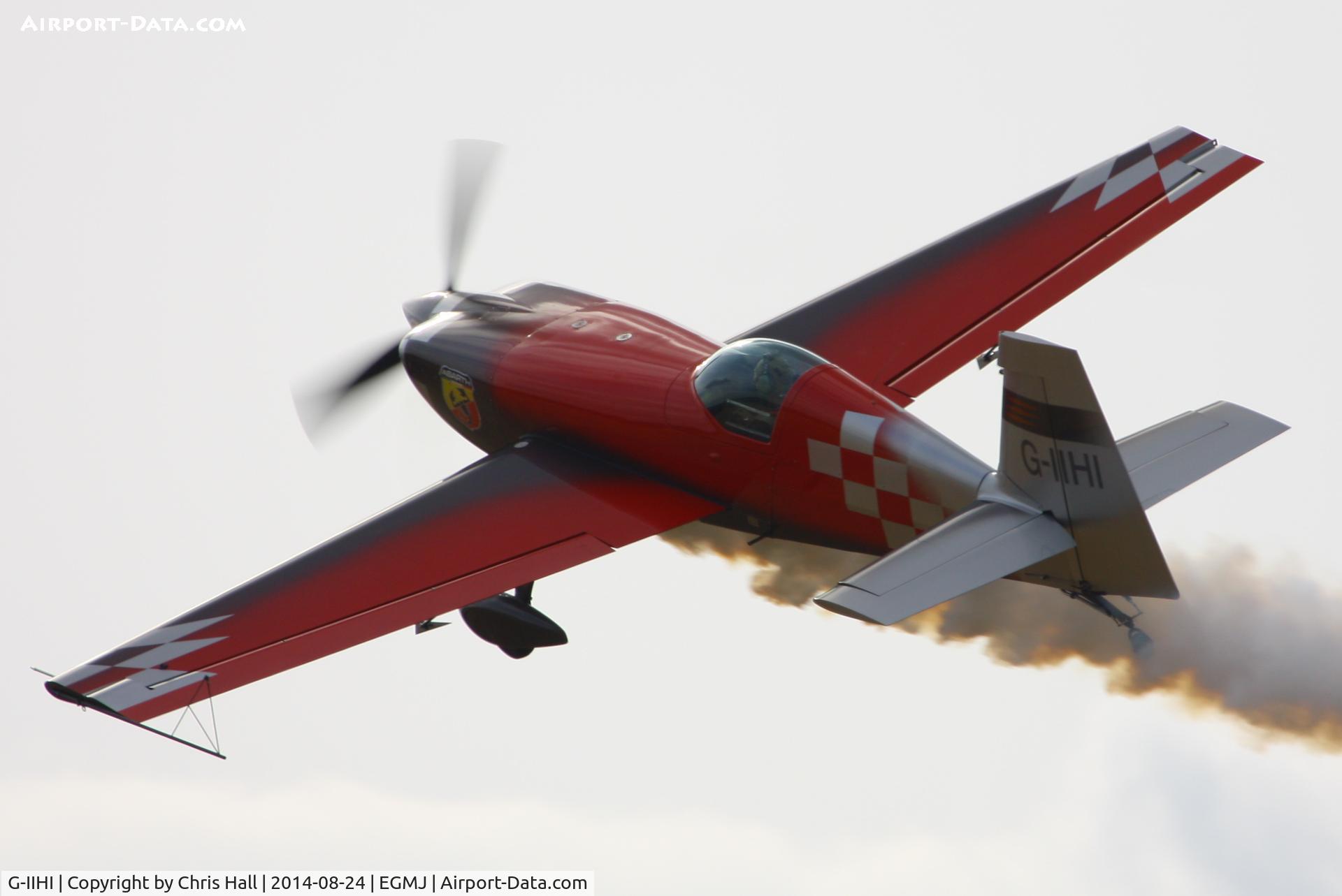 G-IIHI, 2008 Extra EA-300SC C/N SC008, at the Little Gransden Airshow 2014
