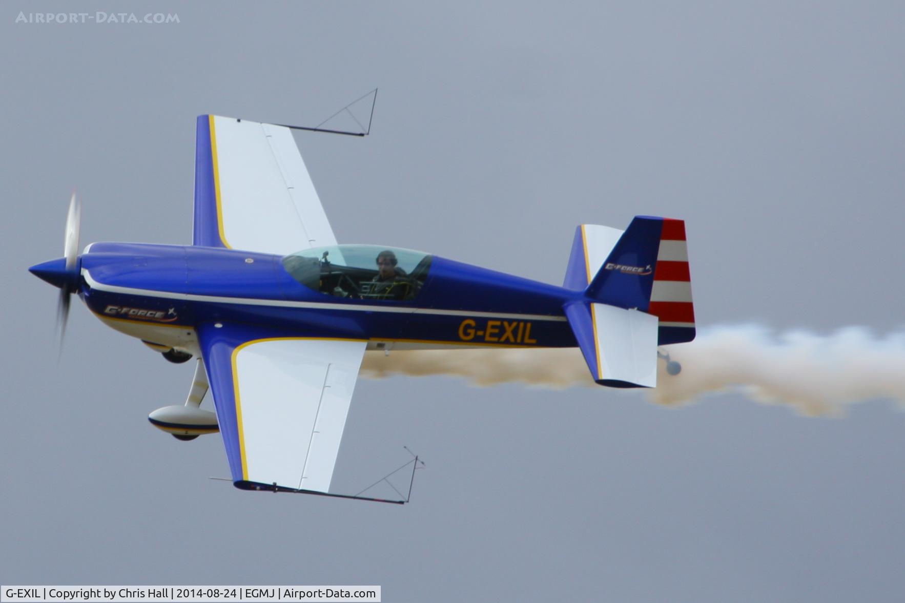 G-EXIL, 2010 Extra EA-300S C/N 1036, at the Little Gransden Airshow 2014