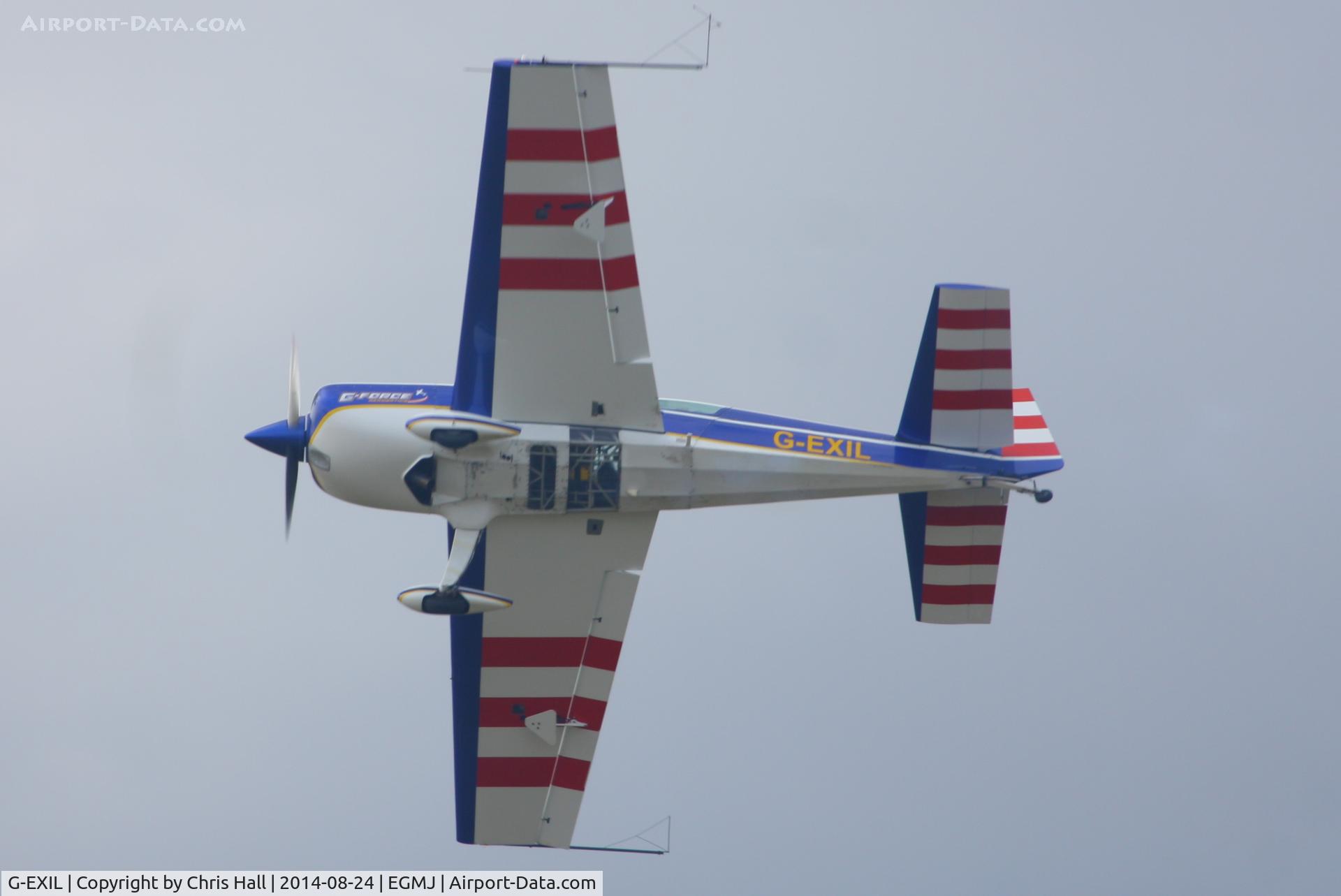 G-EXIL, 2010 Extra EA-300S C/N 1036, at the Little Gransden Airshow 2014
