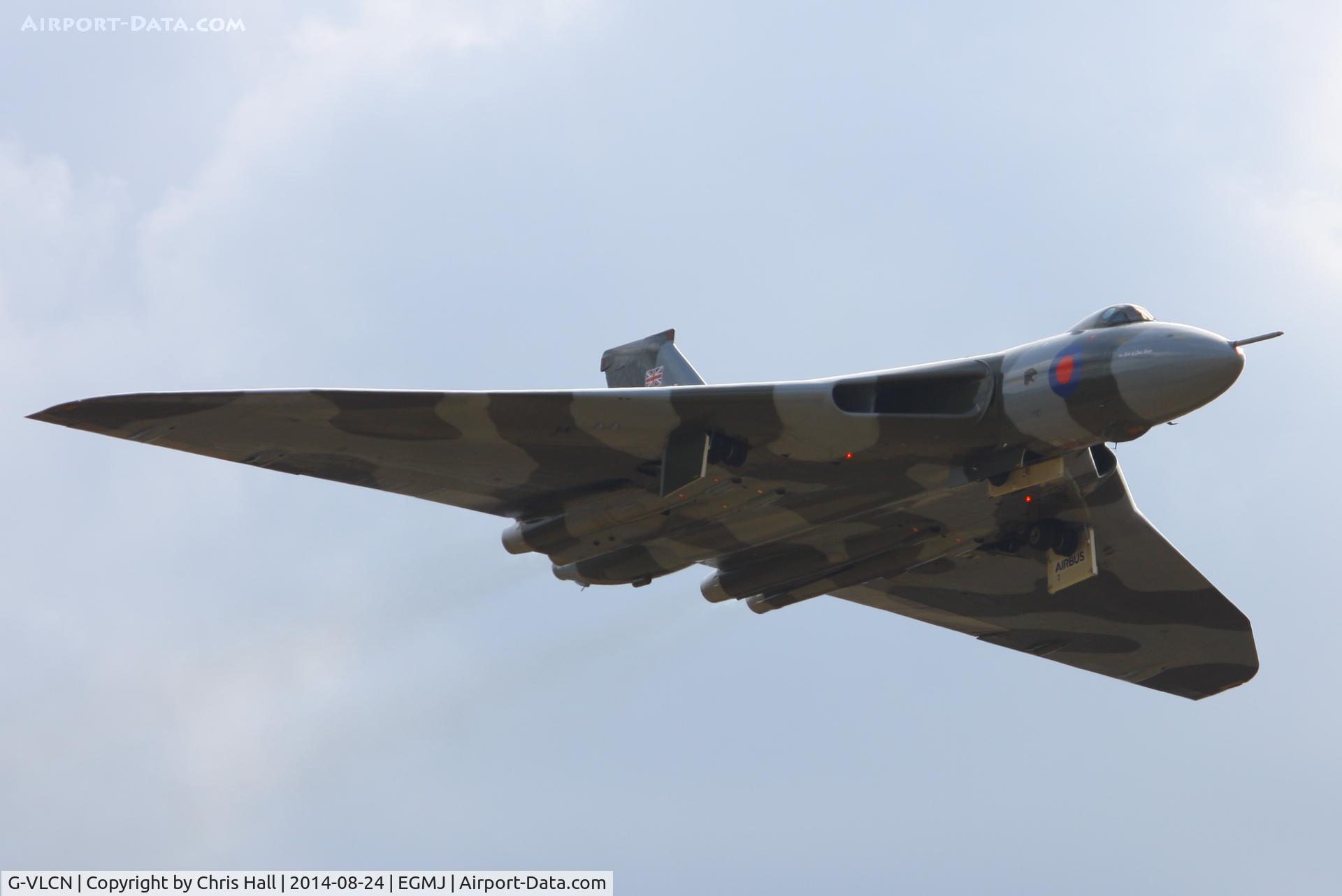 G-VLCN, 1960 Avro Vulcan B.2 C/N Set 12, at the Little Gransden Airshow 2014