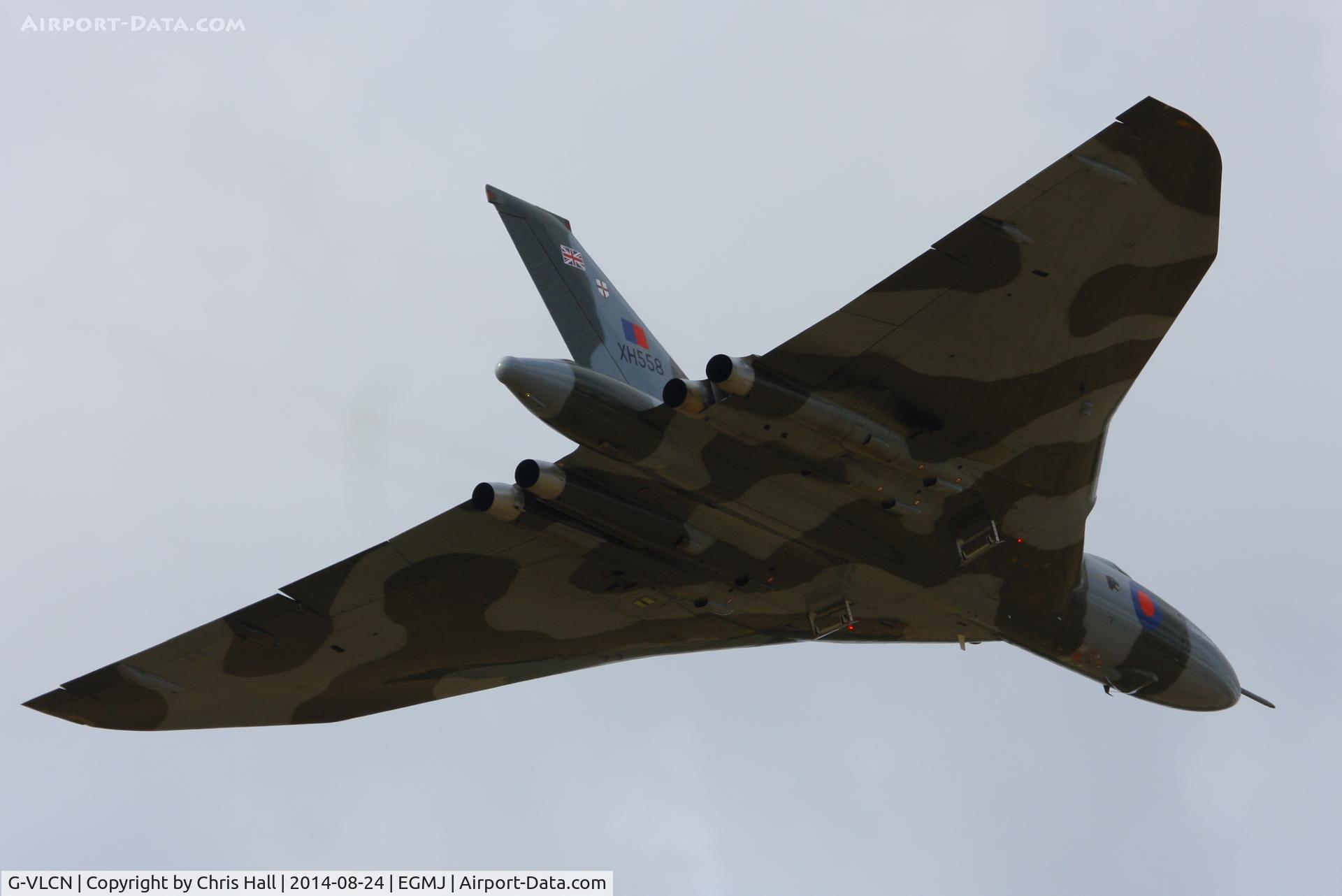 G-VLCN, 1960 Avro Vulcan B.2 C/N Set 12, at the Little Gransden Airshow 2014