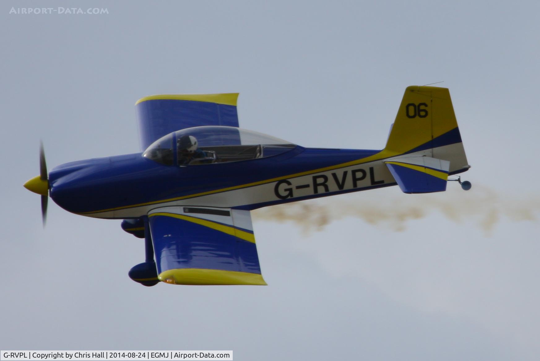 G-RVPL, 2006 Vans RV-8 C/N PFA 303-13885, at the Little Gransden Airshow 2014