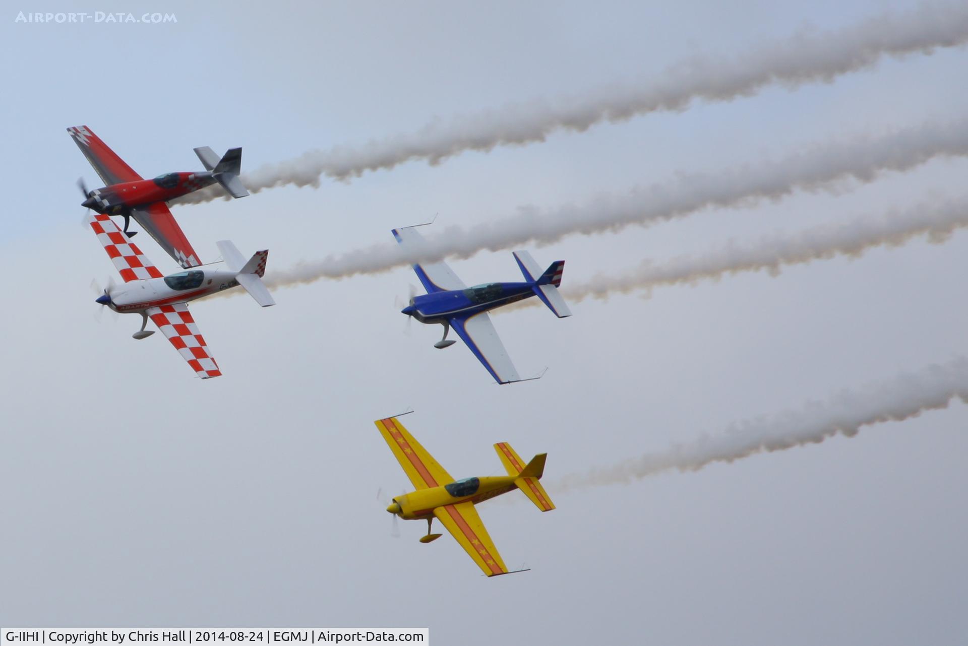 G-IIHI, 2008 Extra EA-300SC C/N SC008, at the Little Gransden Airshow 2014