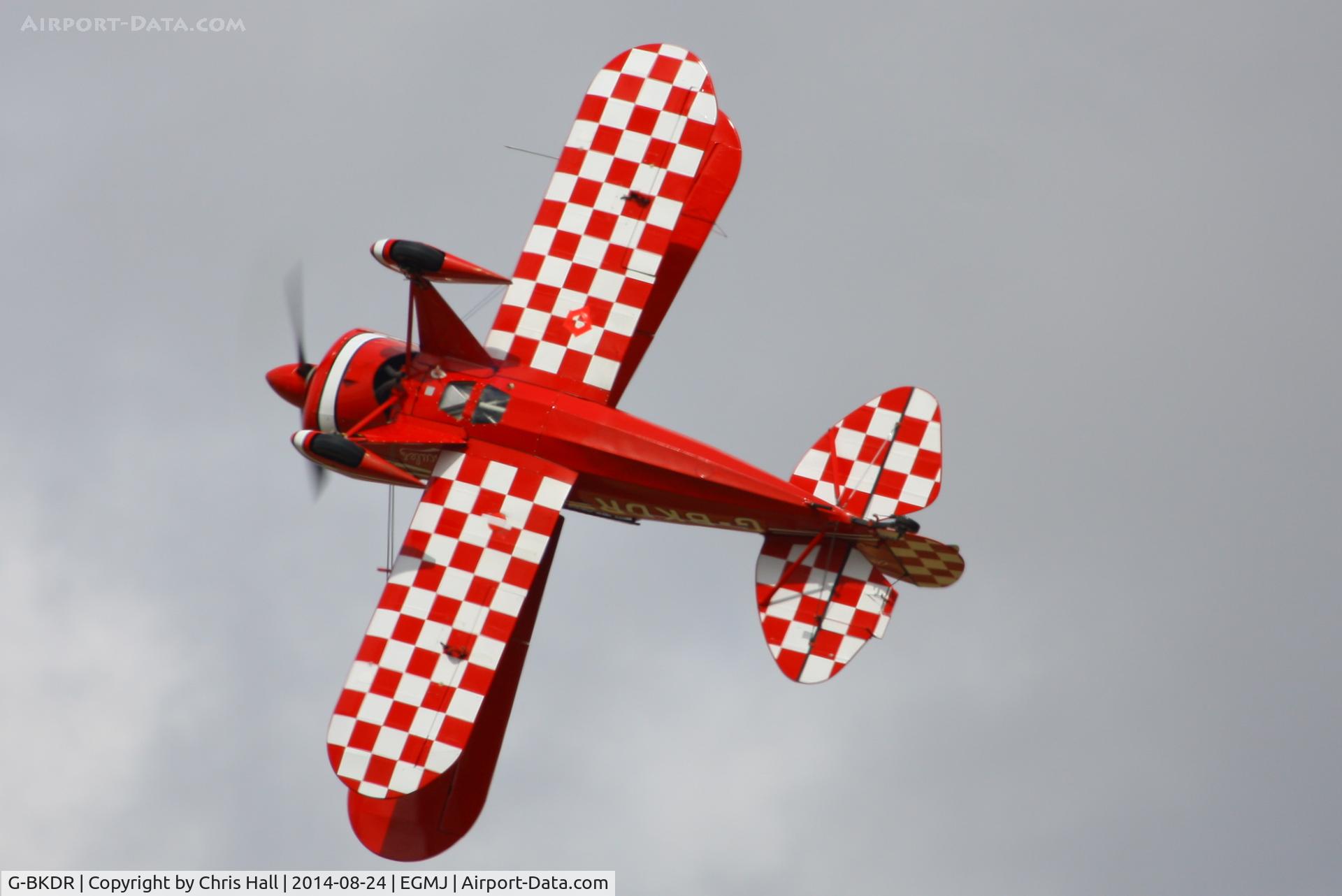 G-BKDR, 1982 Pitts S-1S Special C/N PFA 009-10654, at the Little Gransden Airshow 2014