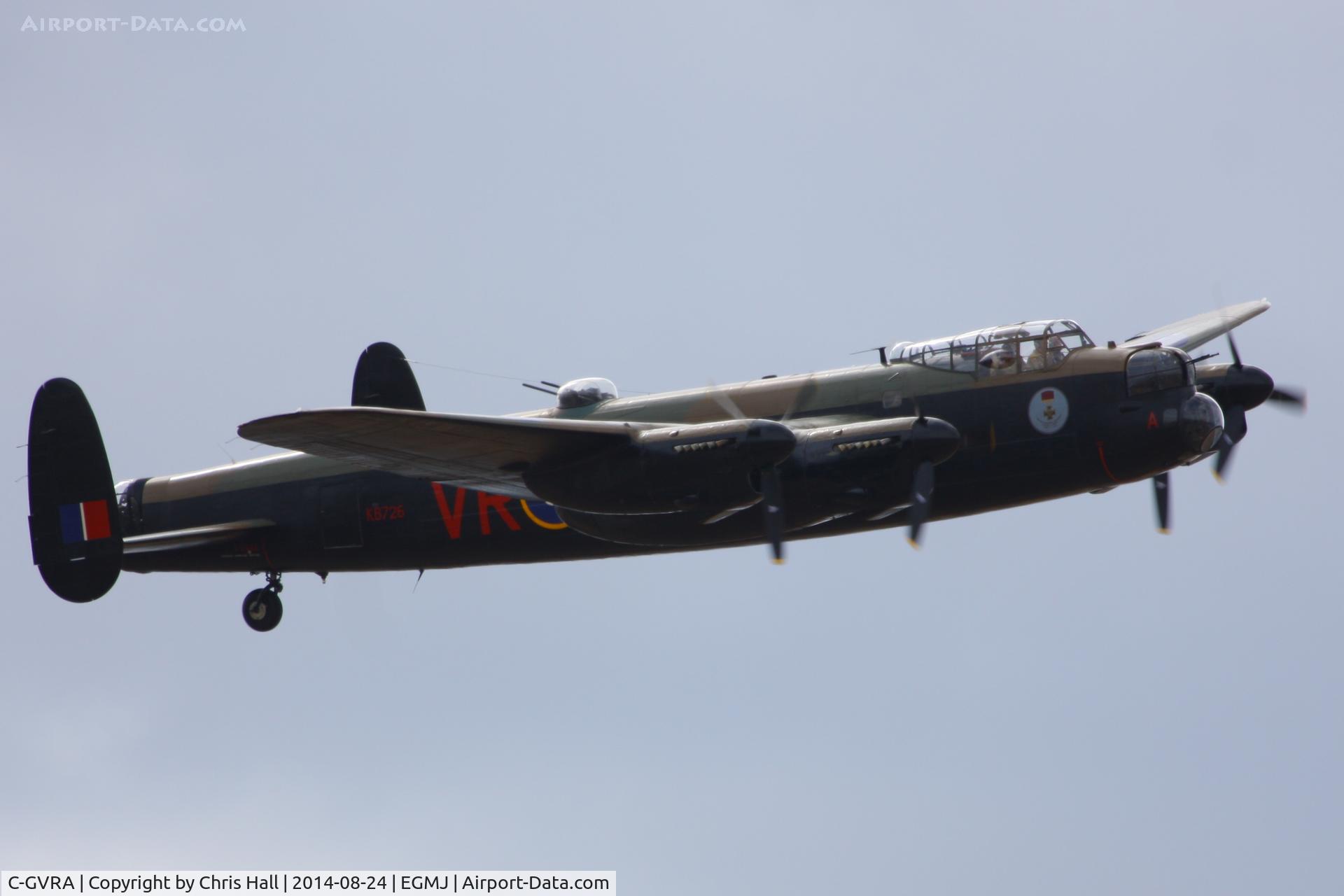 C-GVRA, 1945 Victory Aircraft Avro 683 Lancaster BX C/N FM 213 (3414), at the Little Gransden Airshow 2014