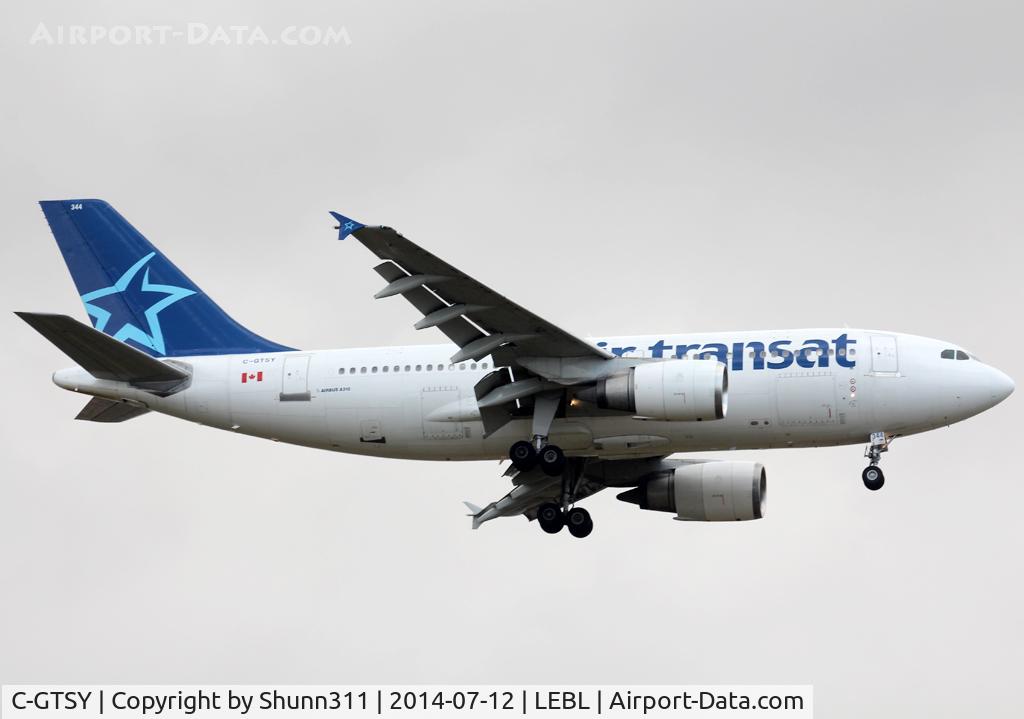 C-GTSY, 1988 Airbus A310-304 C/N 447, Landing rwy 07R