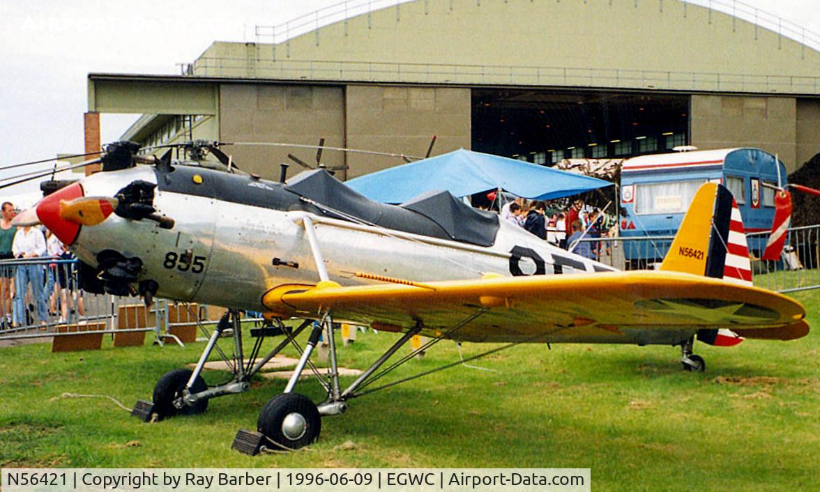 N56421, 1941 Ryan Aeronautical ST3KR C/N 1539, Ryan PT-22 Recruit [1539] RAF Cosford~G 09/06/1996