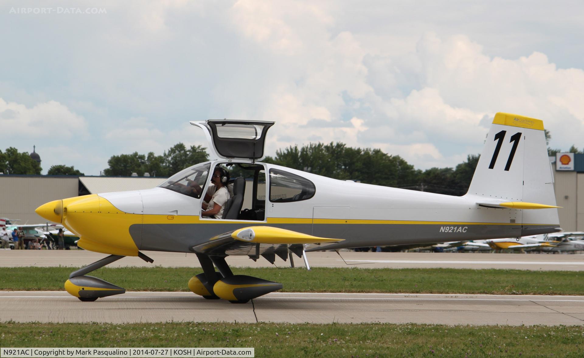 N921AC, 2007 Vans RV-10 C/N 40394, Vans RV-10