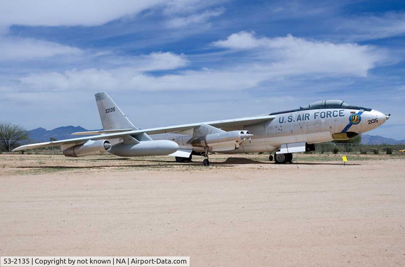53-2135, 1953 Douglas-Tulsa EB-47E-55-DT Stratojet C/N 44481, on static display not sure where this plane is,Matt sideline@suddenlink.net