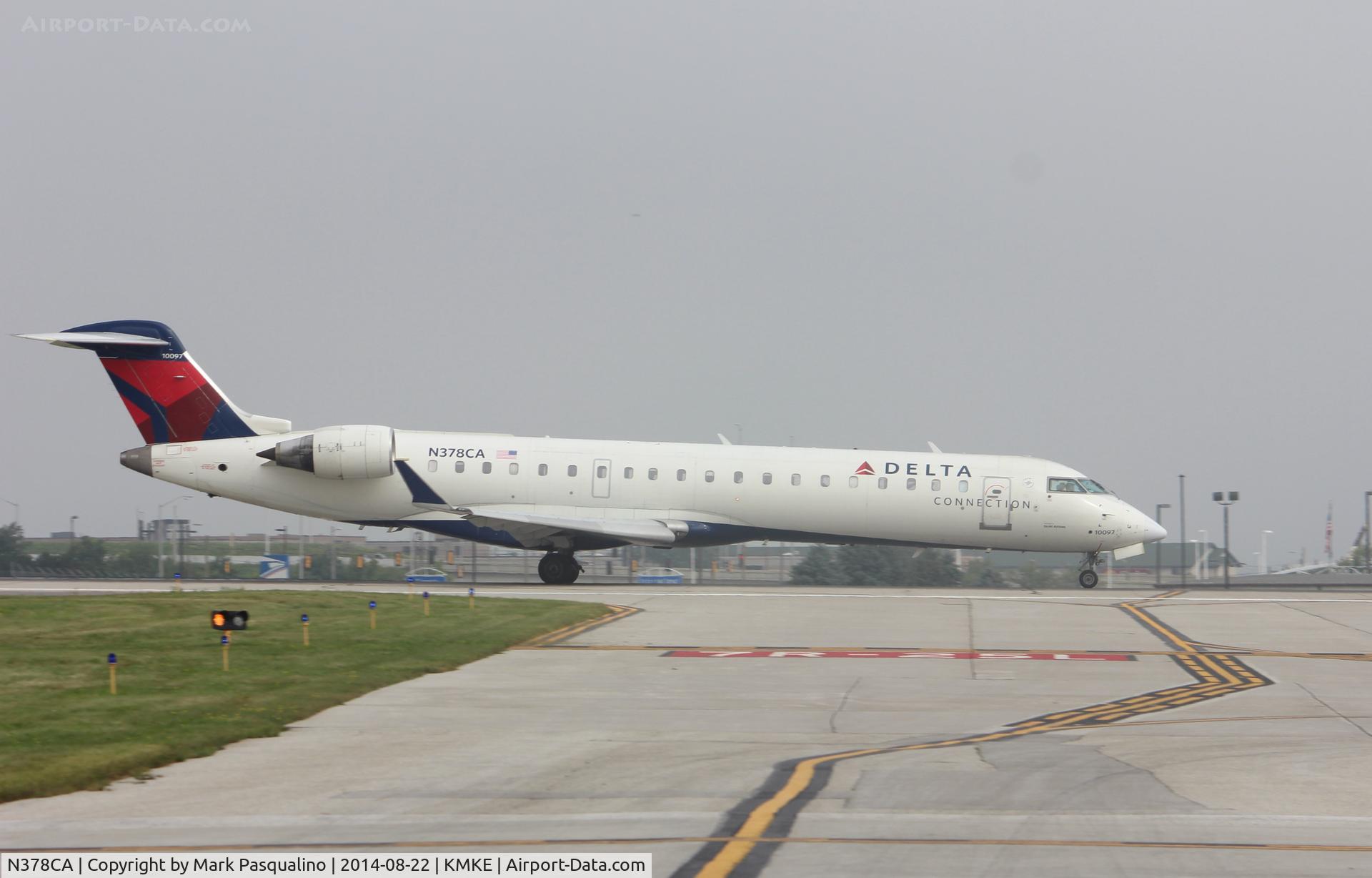 N378CA, 2003 Bombardier CRJ-701 (CL-600-2C10) Regional Jet C/N 10097, CL-600-2C10