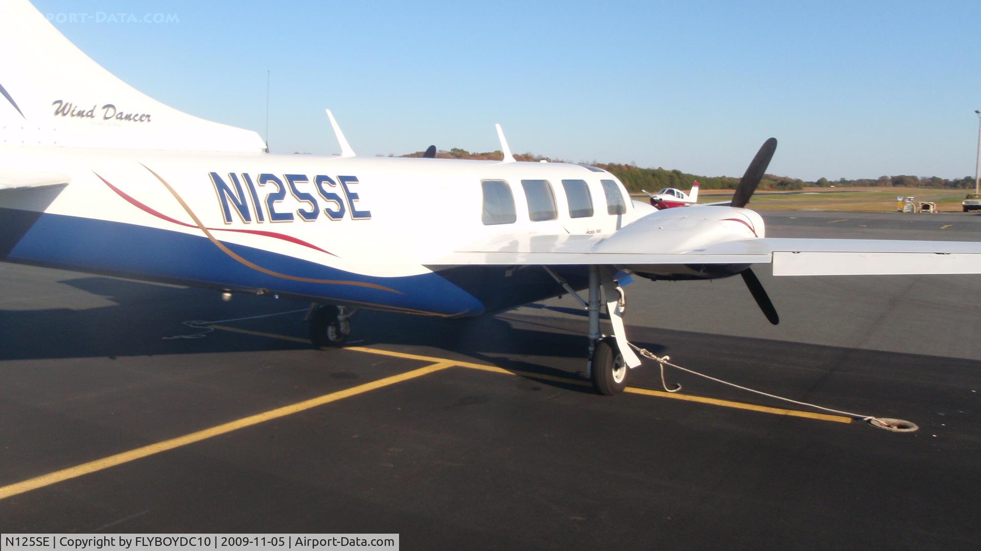 N125SE, 1969 Smith Aerostar 601P C/N 61-0027, Wind Dancer on the ramp