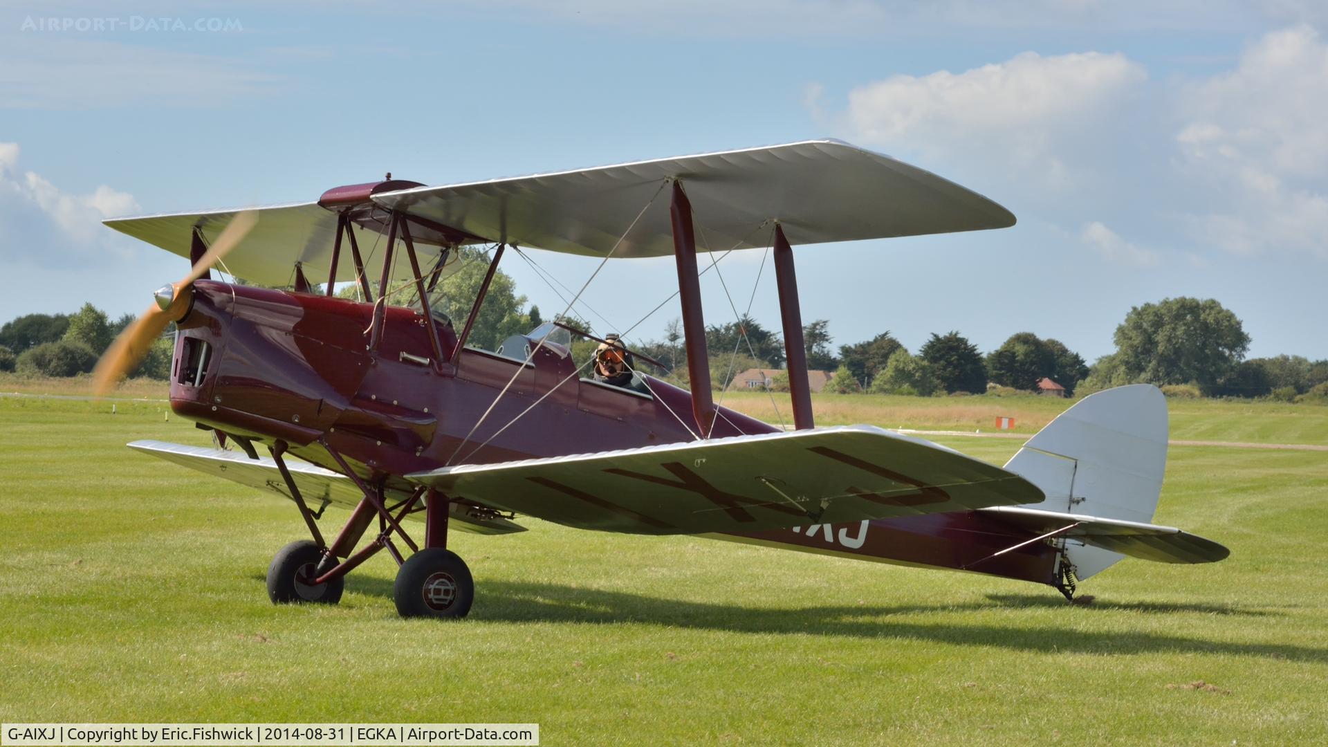 G-AIXJ, 1942 De Havilland DH-82A Tiger Moth II C/N 85434, 3. G-AIXJ at the superb 25th Anniversary RAFA Shoreham Airshow.