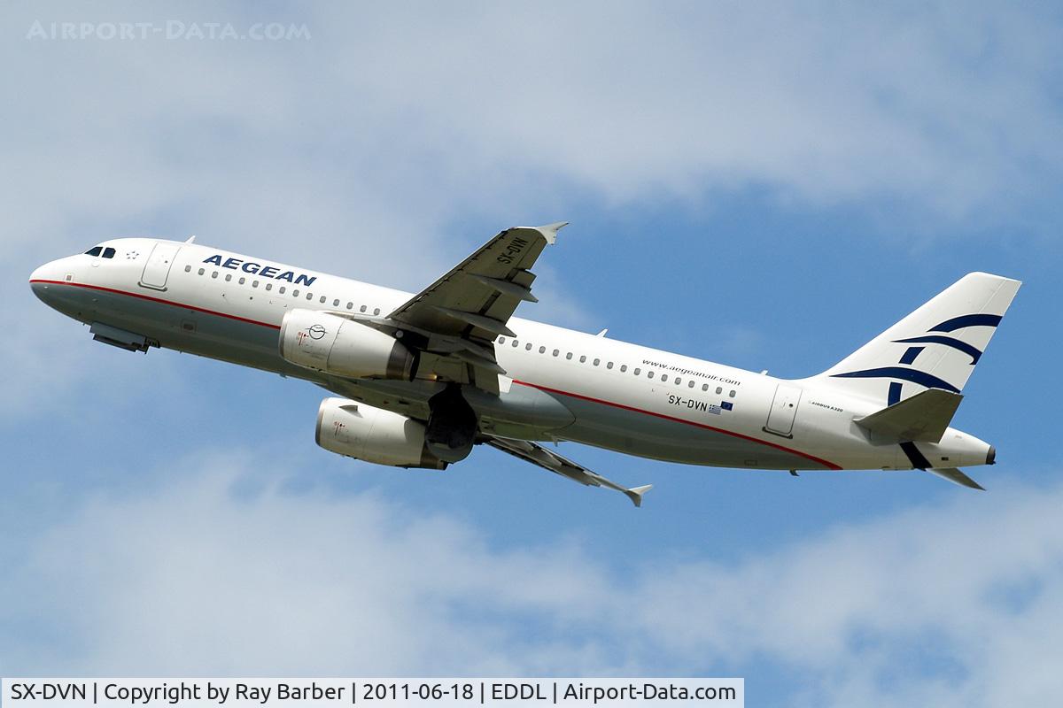 SX-DVN, 2008 Airbus A320-232 C/N 3478, Airbus A320-232 [3478] (Aegean Airlines) Dusseldorf~D 18/06/2011