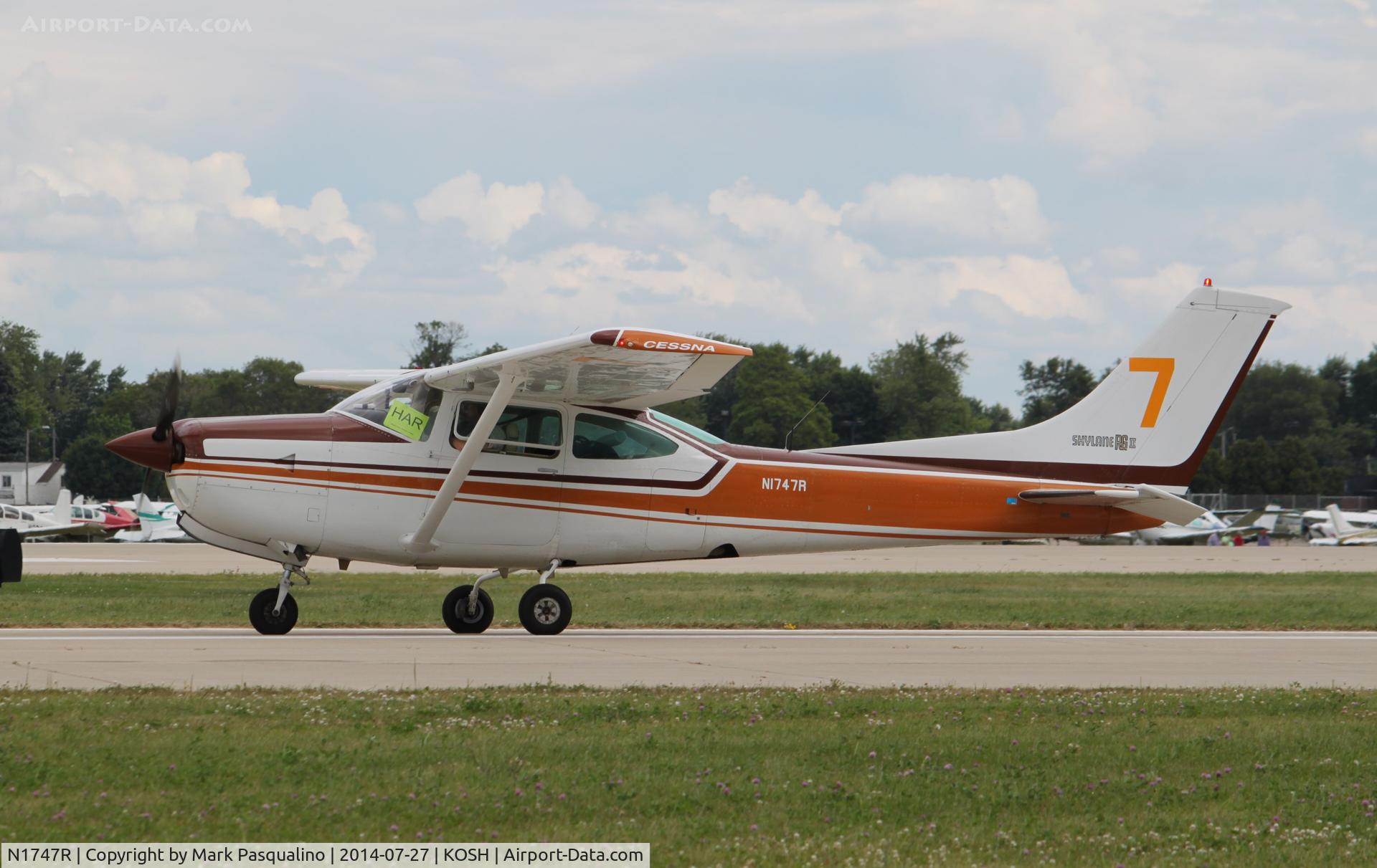 N1747R, 1978 Cessna R182 Skylane RG C/N R18200544, Cessna R182