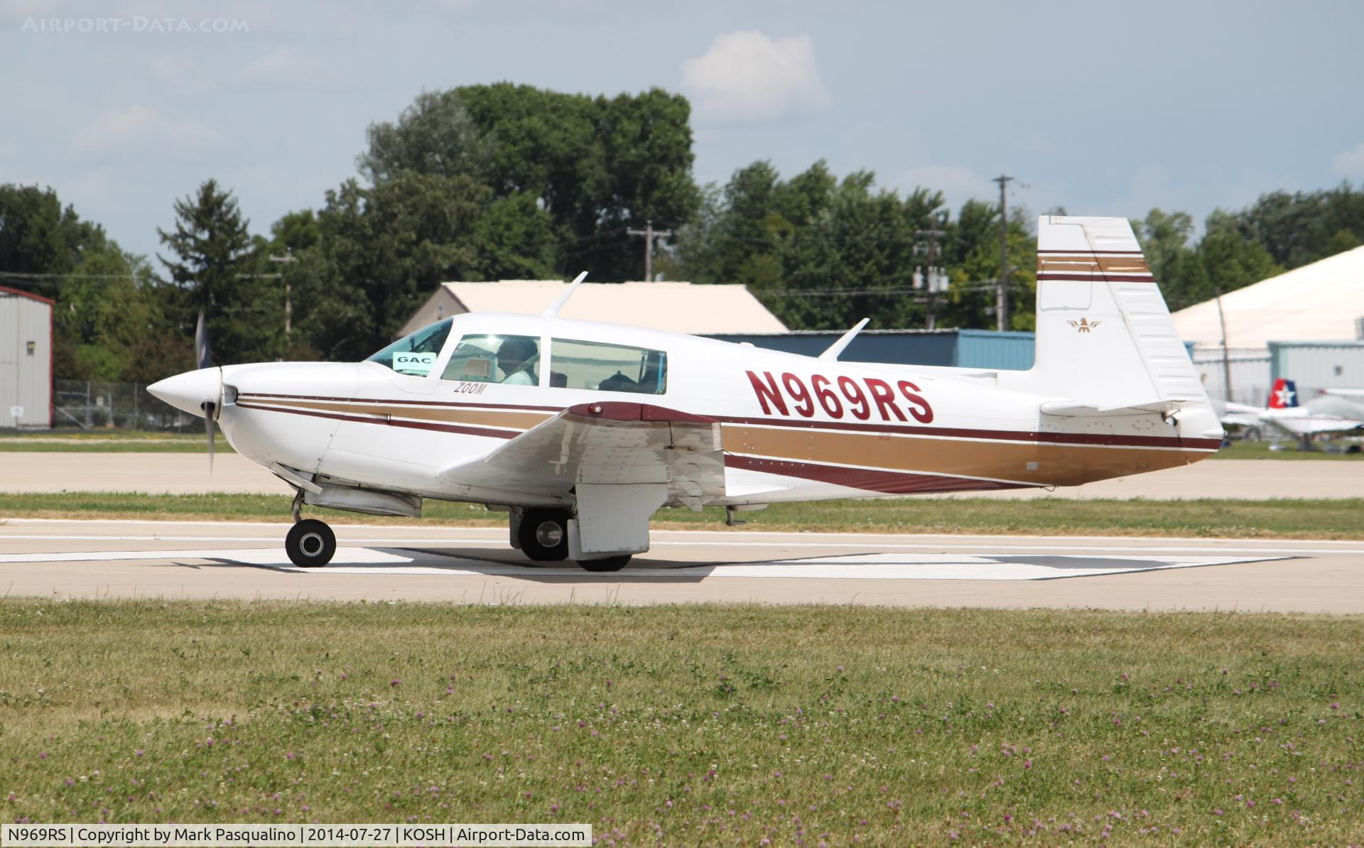 N969RS, 1979 Mooney M20J 201 C/N 24-0818, Mooney M20J