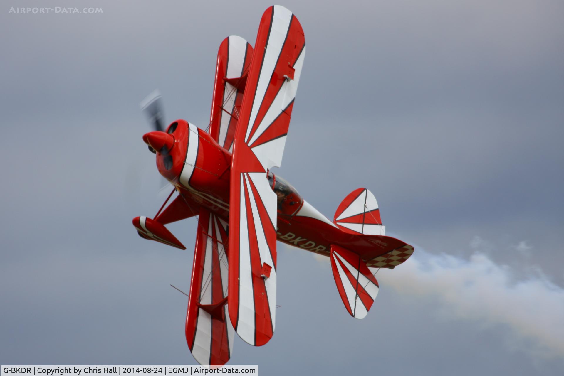 G-BKDR, 1982 Pitts S-1S Special C/N PFA 009-10654, at the Little Gransden Airshow 2014