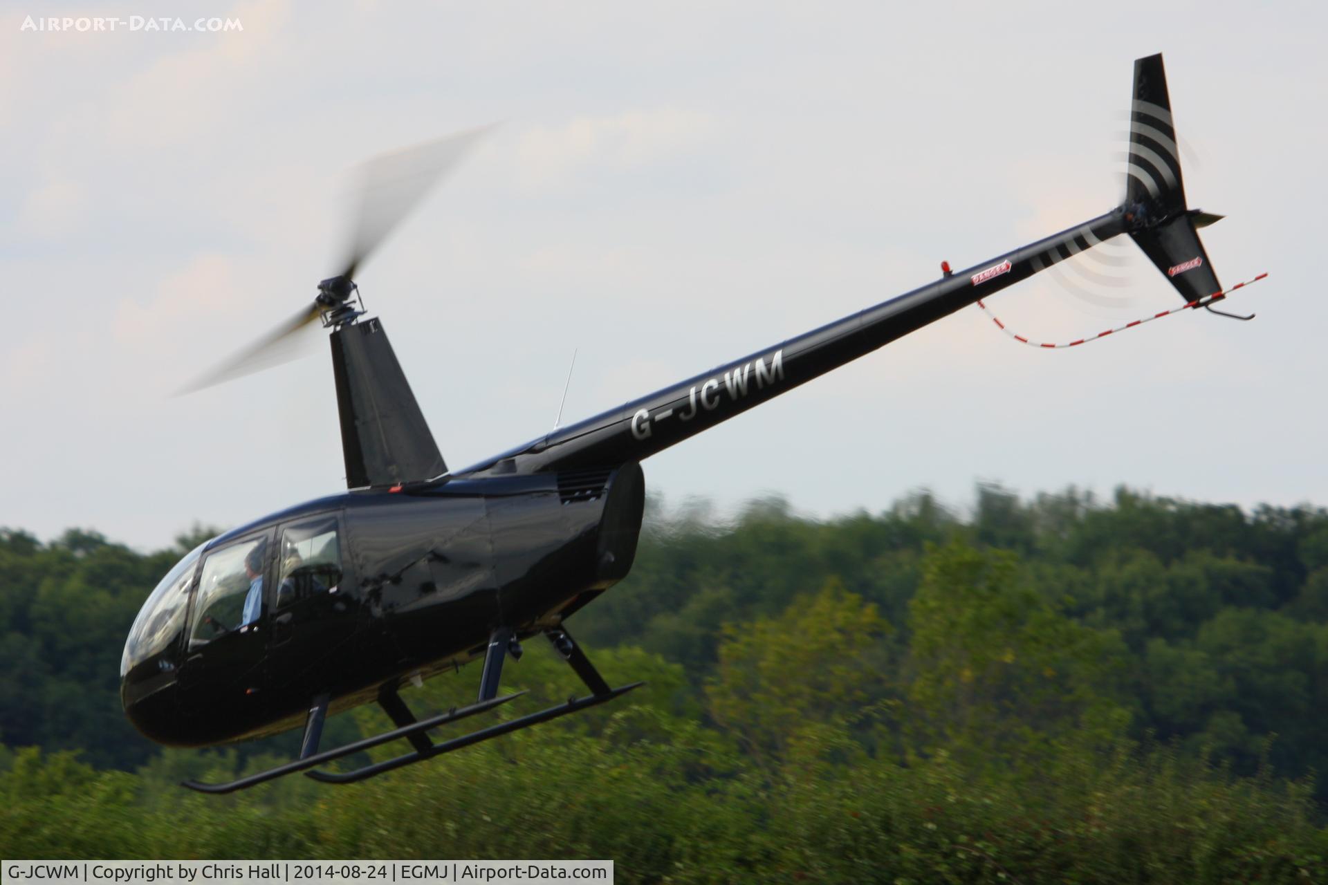G-JCWM, Robinson R44 II C/N 11860, at the Little Gransden Airshow 2014