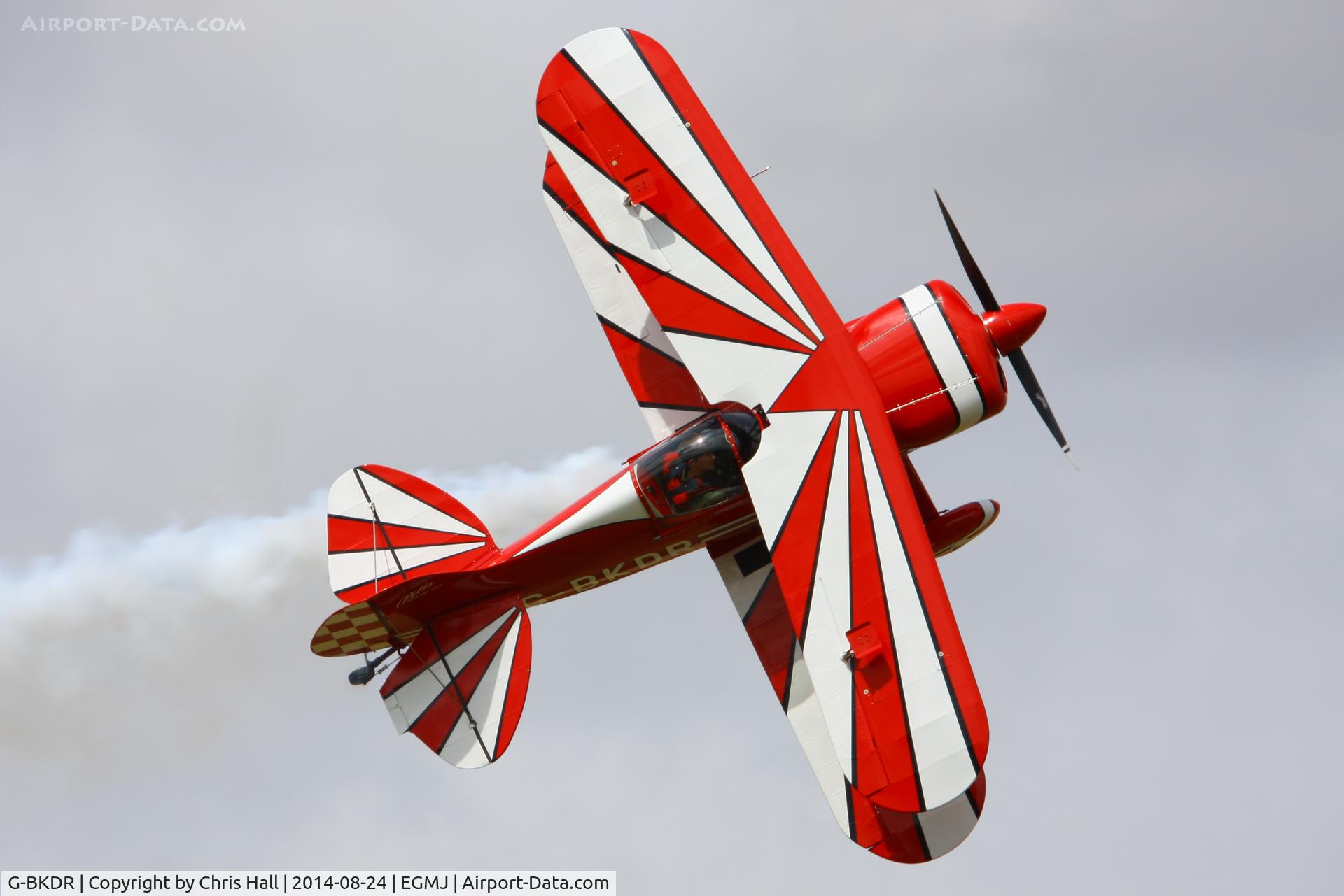 G-BKDR, 1982 Pitts S-1S Special C/N PFA 009-10654, at the Little Gransden Airshow 2014