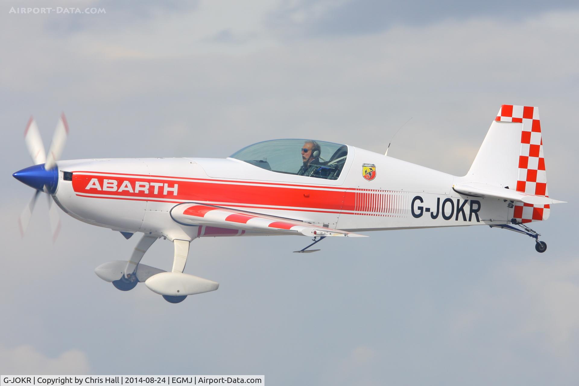 G-JOKR, 2008 Extra EA-300L C/N 1278, at the Little Gransden Airshow 2014