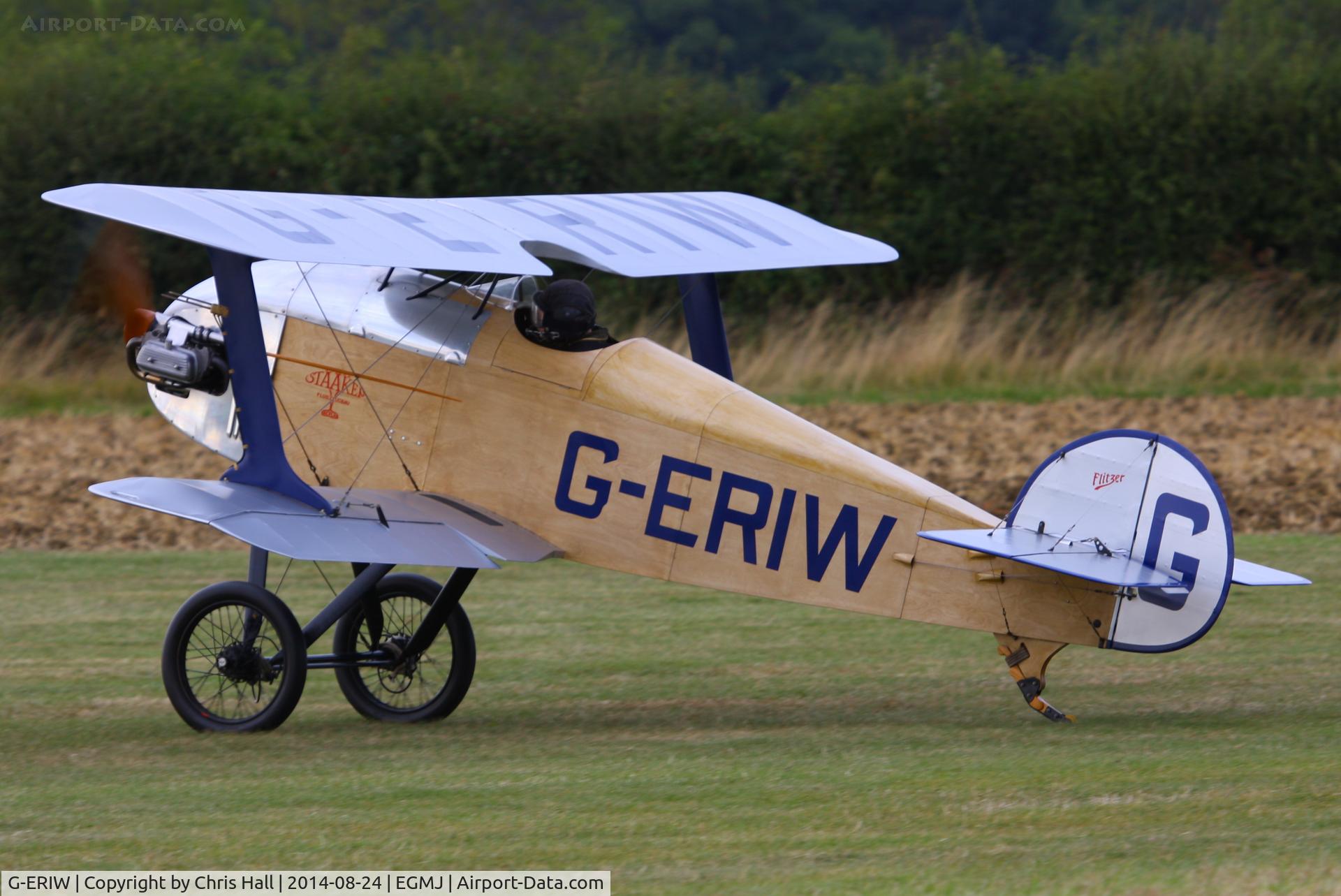 G-ERIW, 2005 Staaken Z-21 Flitzer C/N PFA 223-13834, at the Little Gransden Airshow 2014