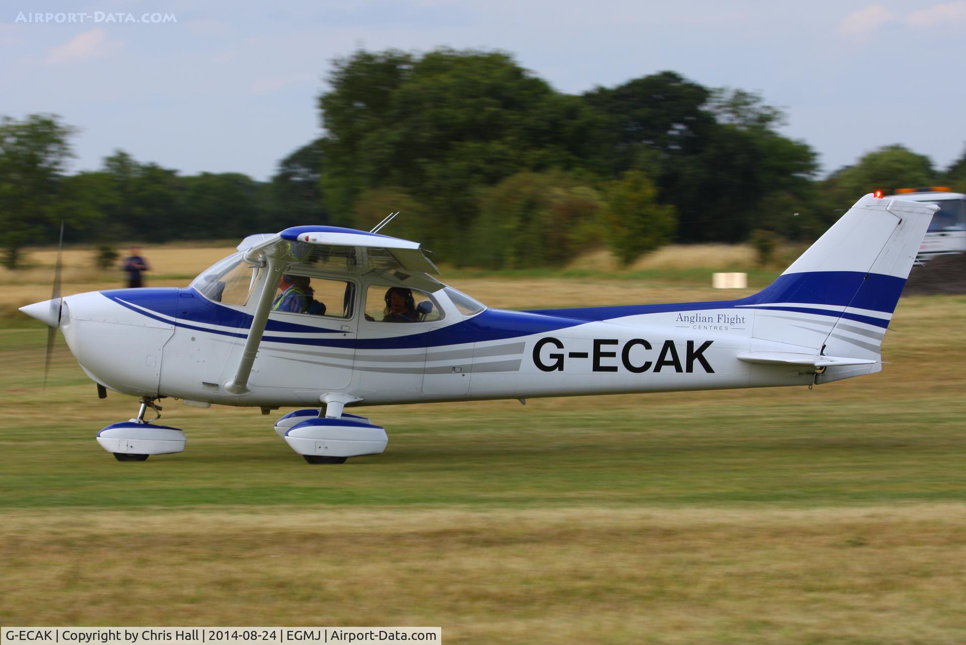 G-ECAK, 1976 Reims F172M ll Skyhawk C/N 1509, at the Little Gransden Airshow 2014