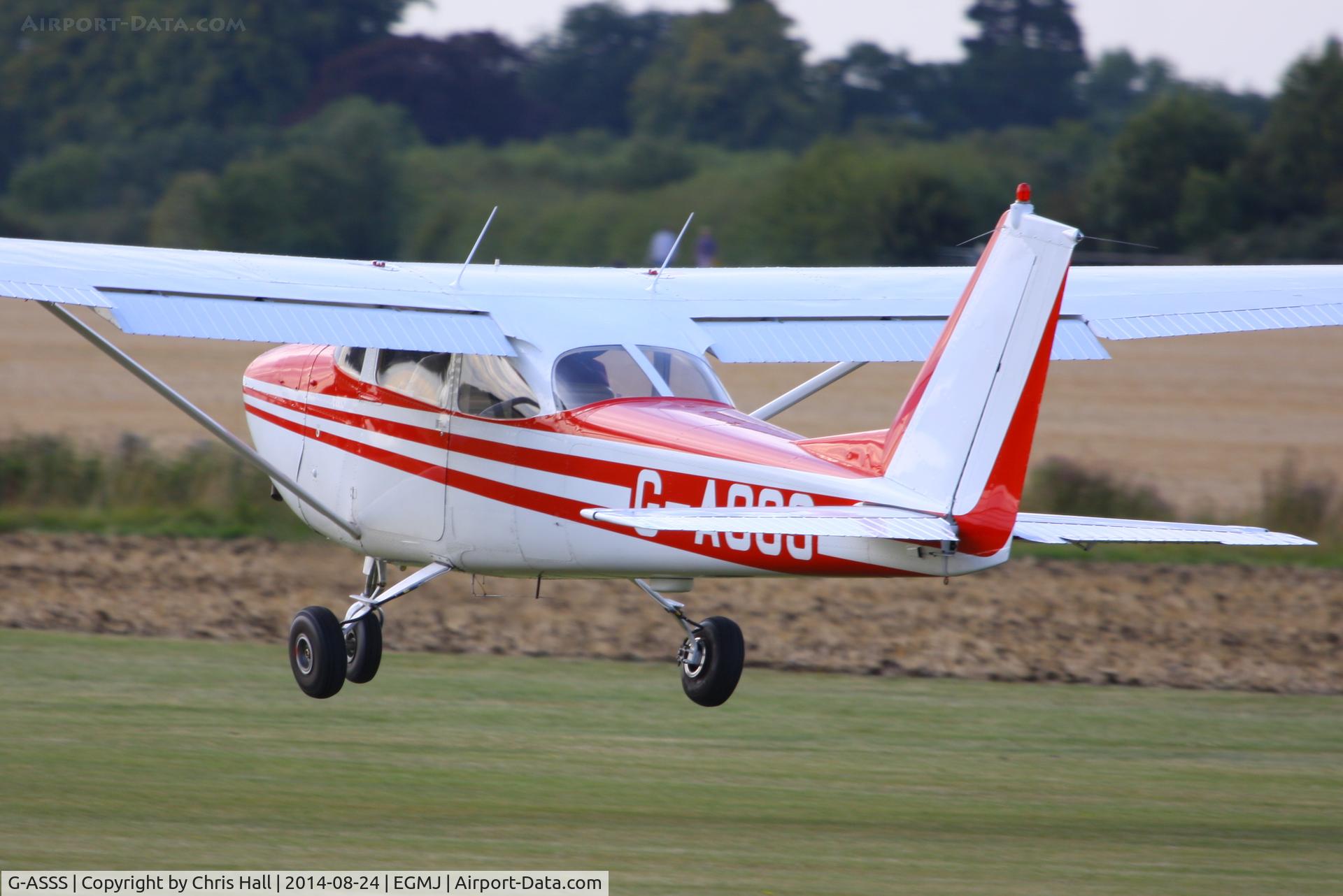 G-ASSS, 1964 Cessna 172E C/N 172-51467, at the Little Gransden Airshow 2014
