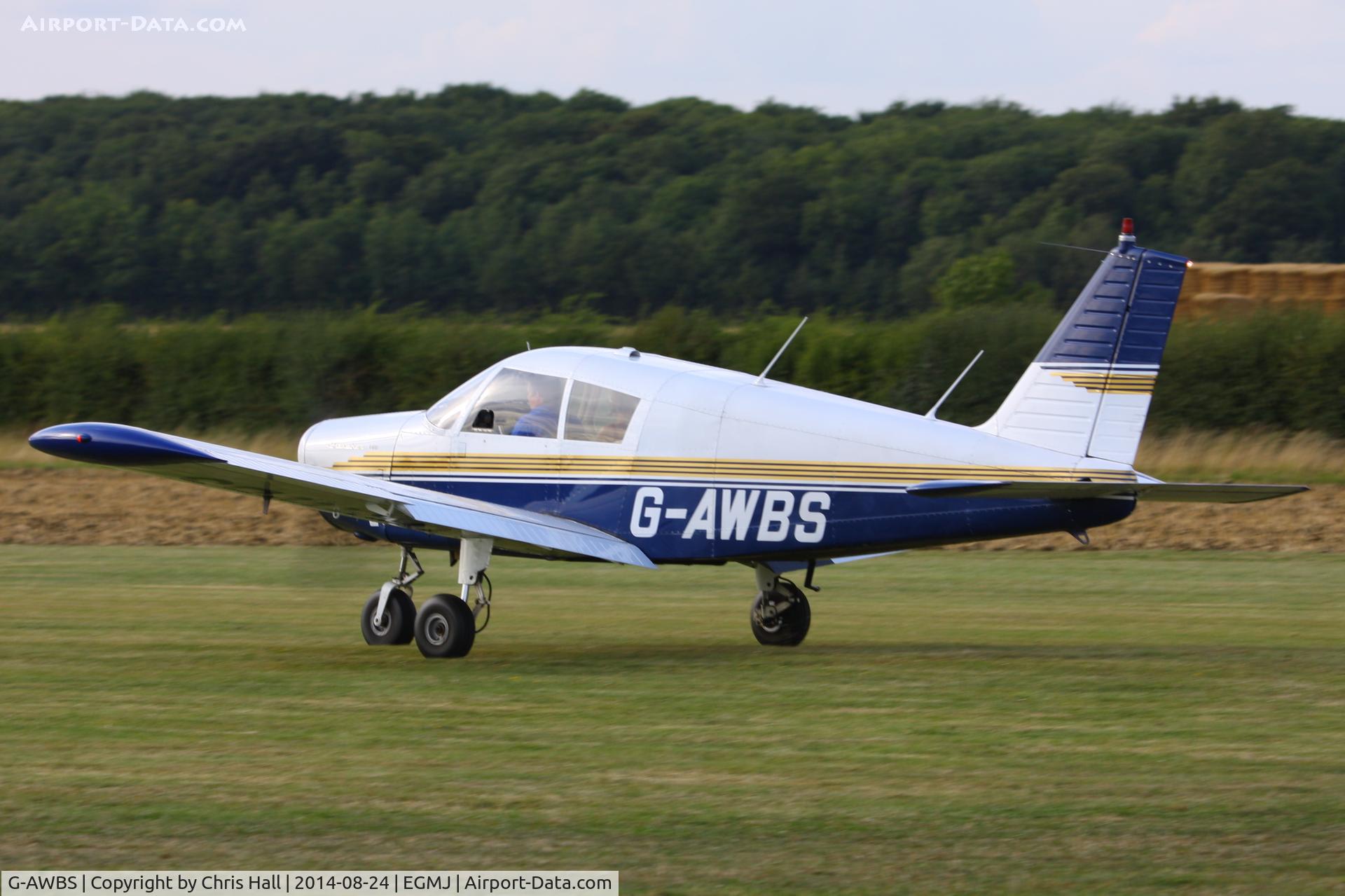 G-AWBS, 1968 Piper PA-28-140 Cherokee C/N 28-24331, at the Little Gransden Airshow 2014