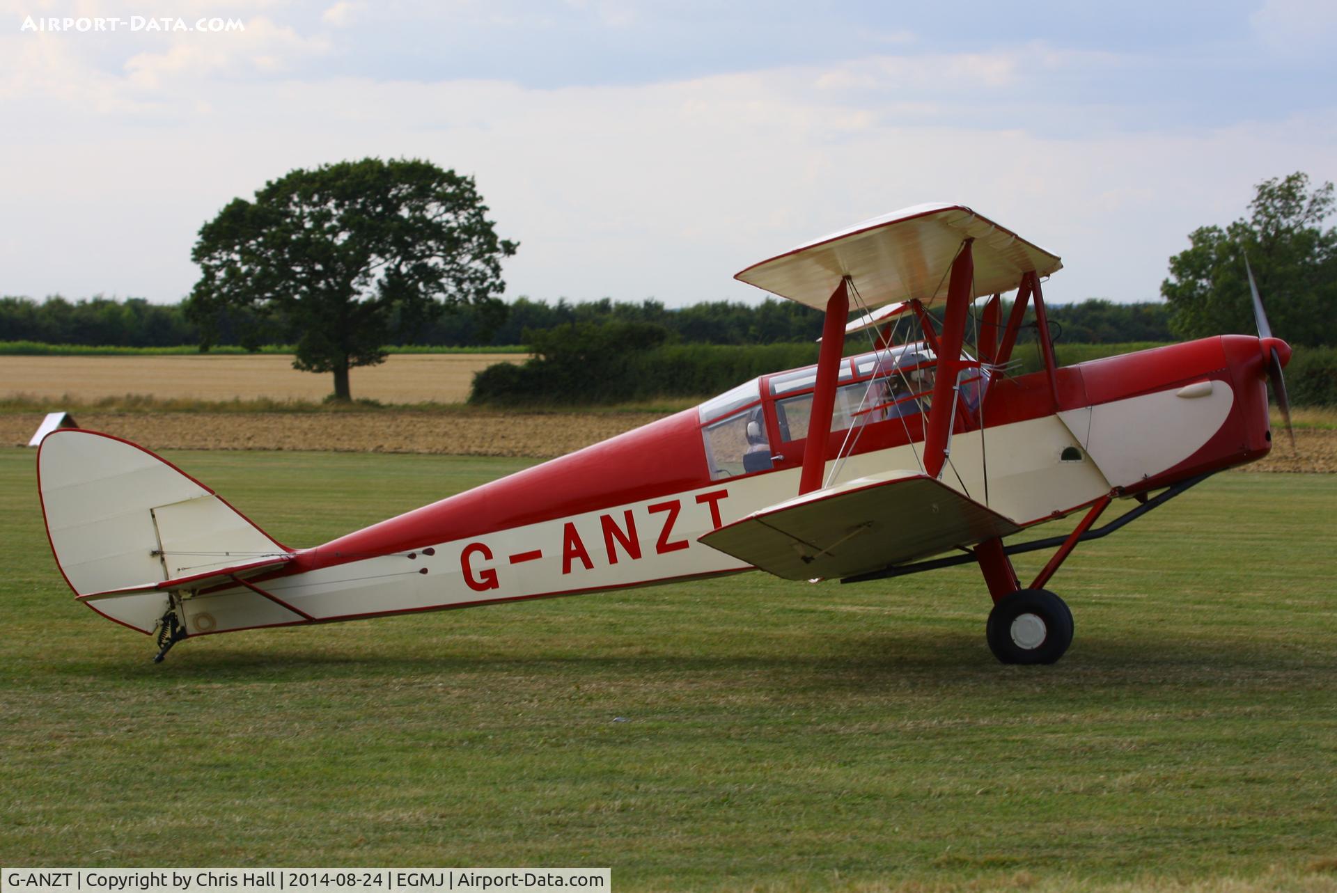 G-ANZT, 1957 Thruxton Jackaroo C/N 84176, at the Little Gransden Airshow 2014