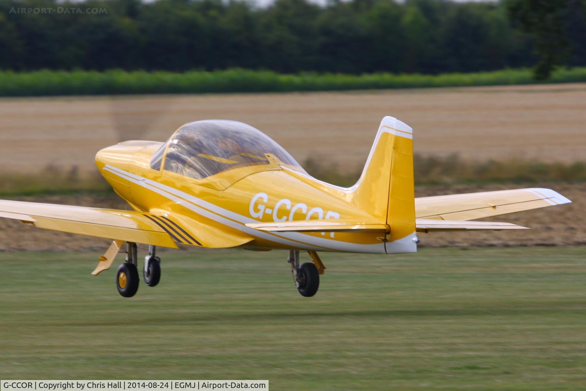 G-CCOR, 2005 Sequoia F8L Falco C/N PFA 100-10588, at the Little Gransden Airshow 2014