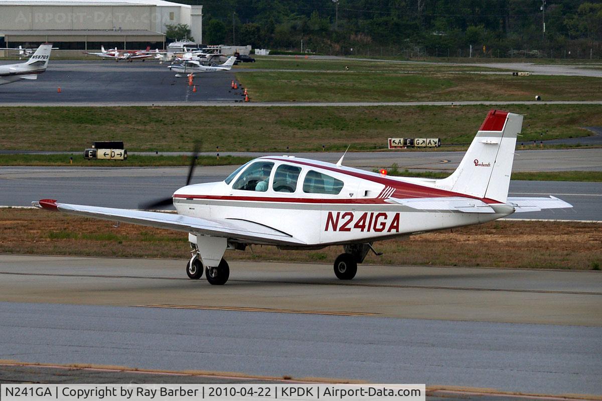 N241GA, Beech F33A Bonanza C/N CE-1447, Beech F33A Bonanza [CE-1447] Atlanta-Dekalb Peachtree~N 22/04/2010