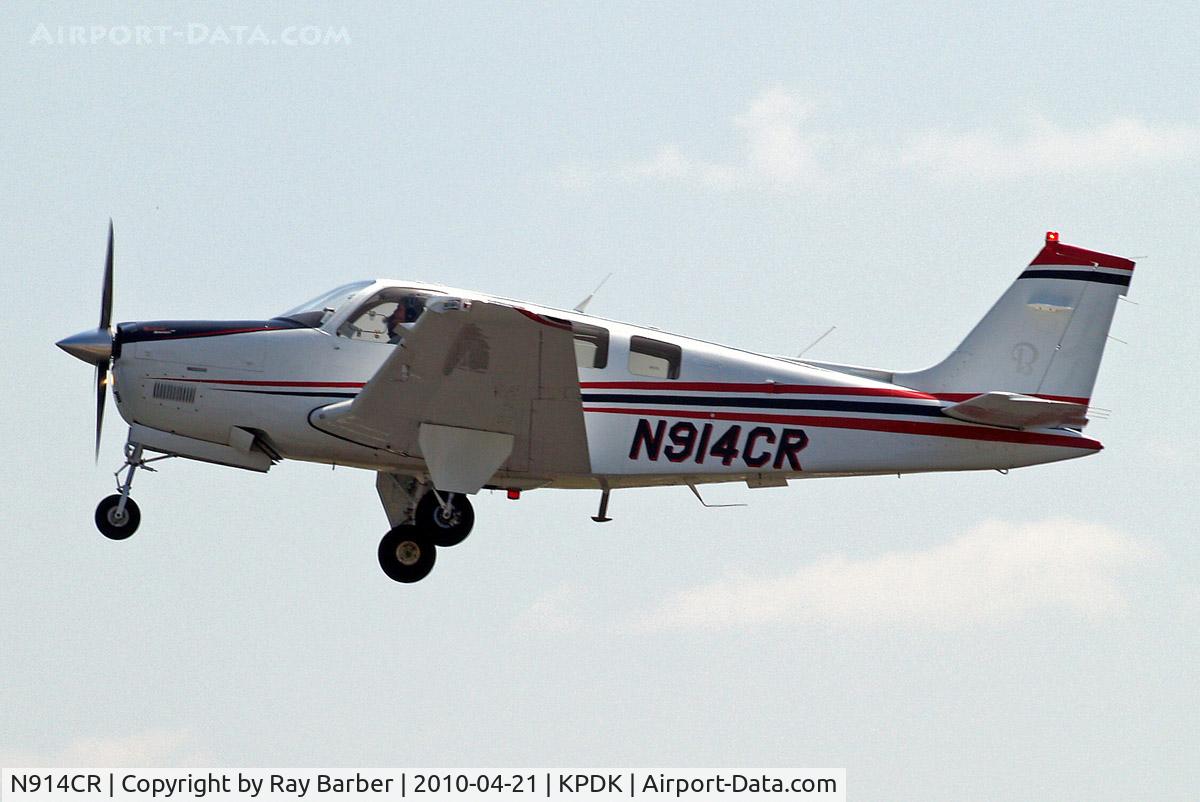 N914CR, Raytheon Aircraft Company G36 C/N E-3703, Beech G36 Bonanza 36 [E-3703] Atlanta-Dekalb Peachtree~N 21/04/2010