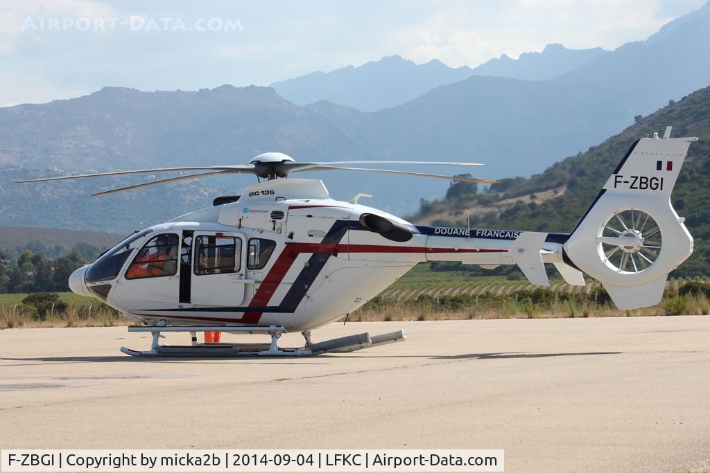 F-ZBGI, 2007 Eurocopter EC-135T-2 C/N 0545, Parked