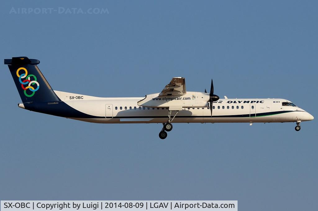 SX-OBC, 2009 De Havilland Canada DHC-8-402Q Dash 8 C/N 4276, Olympic Air
